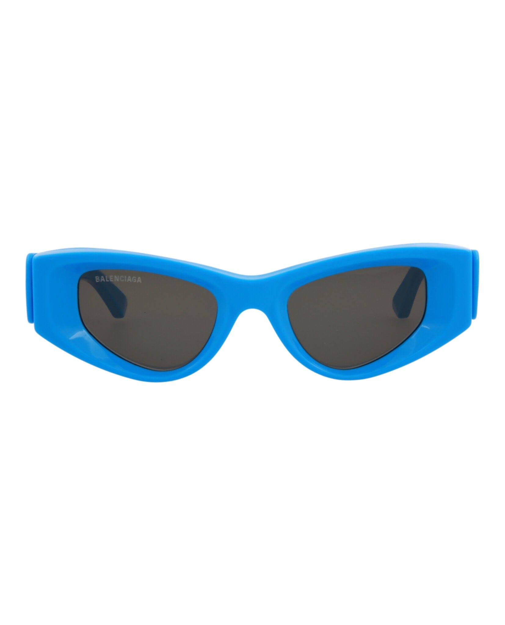 Balenciaga Womens Cat Eye Light Blue Light Blue Grey Fashion Designer Eyewear