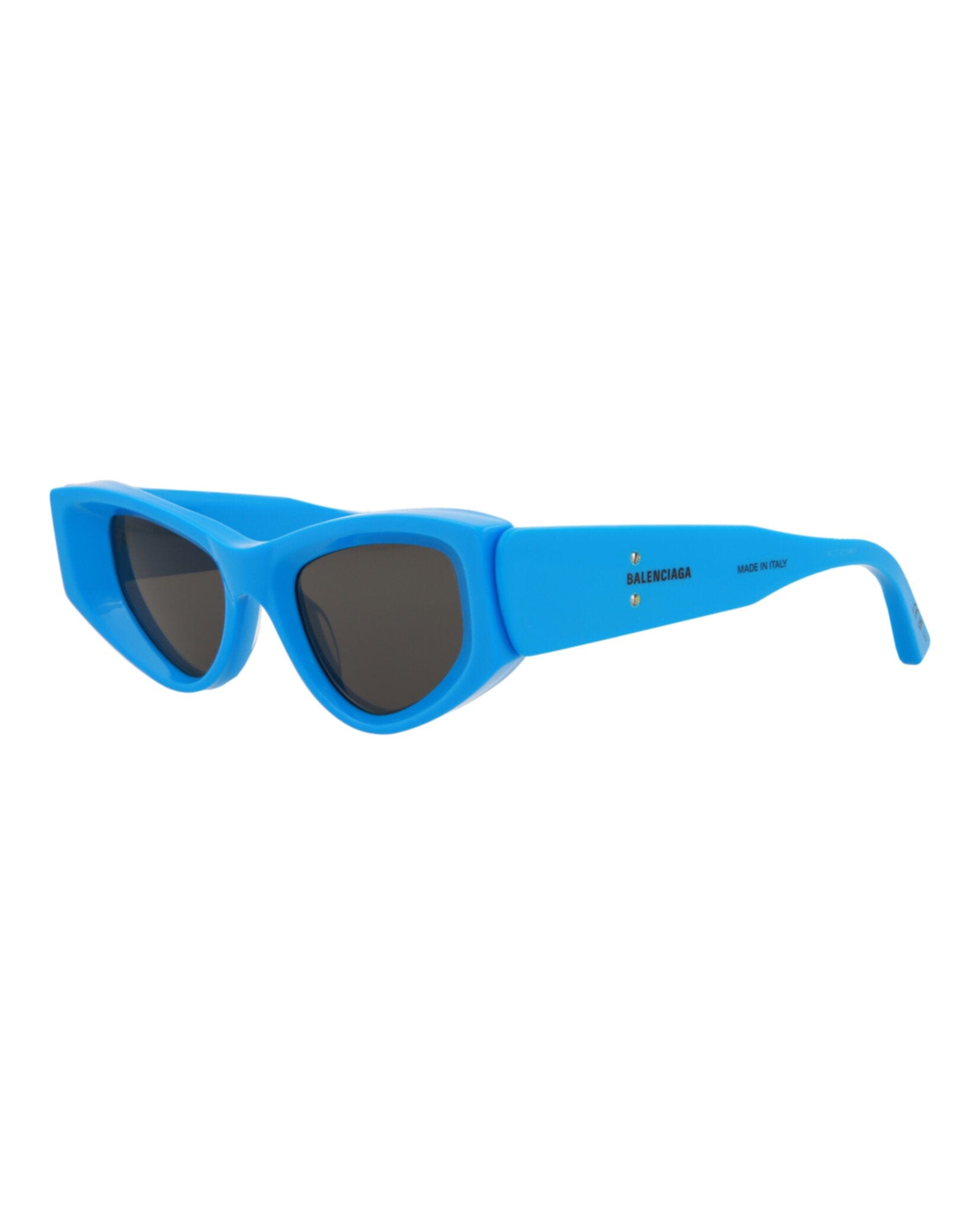 Balenciaga Womens Cat Eye Light Blue Light Blue Grey Fashion Designer Eyewear
