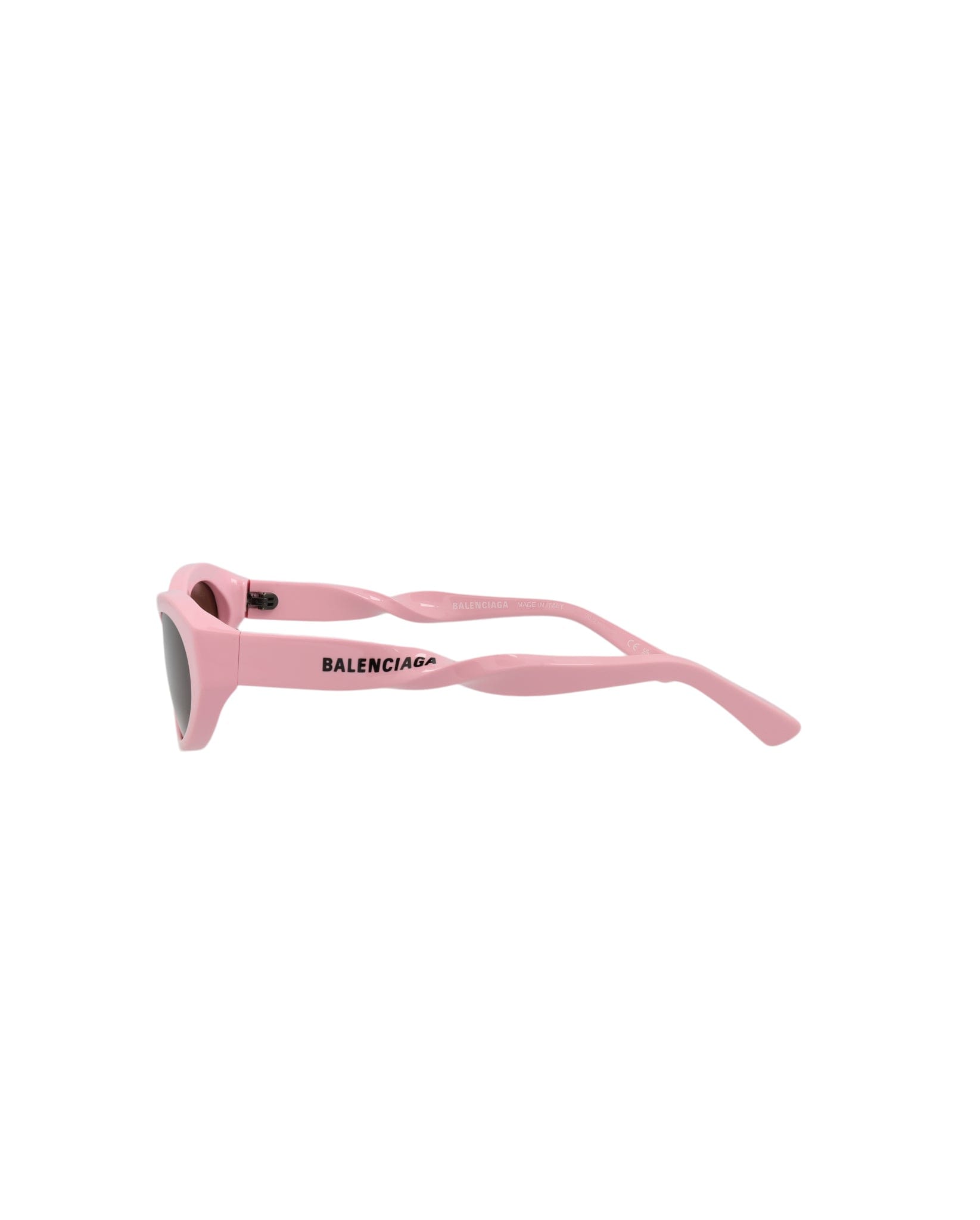 Balenciaga Womens Cat Eye Pink Pink Brown Fashion Designer Eyewear