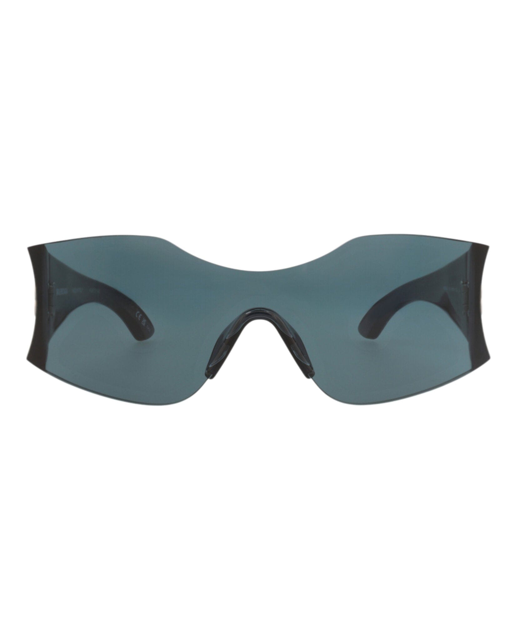 Balenciaga Unisex Shield/Wrap Green Green Green Fashion Designer Eyewear