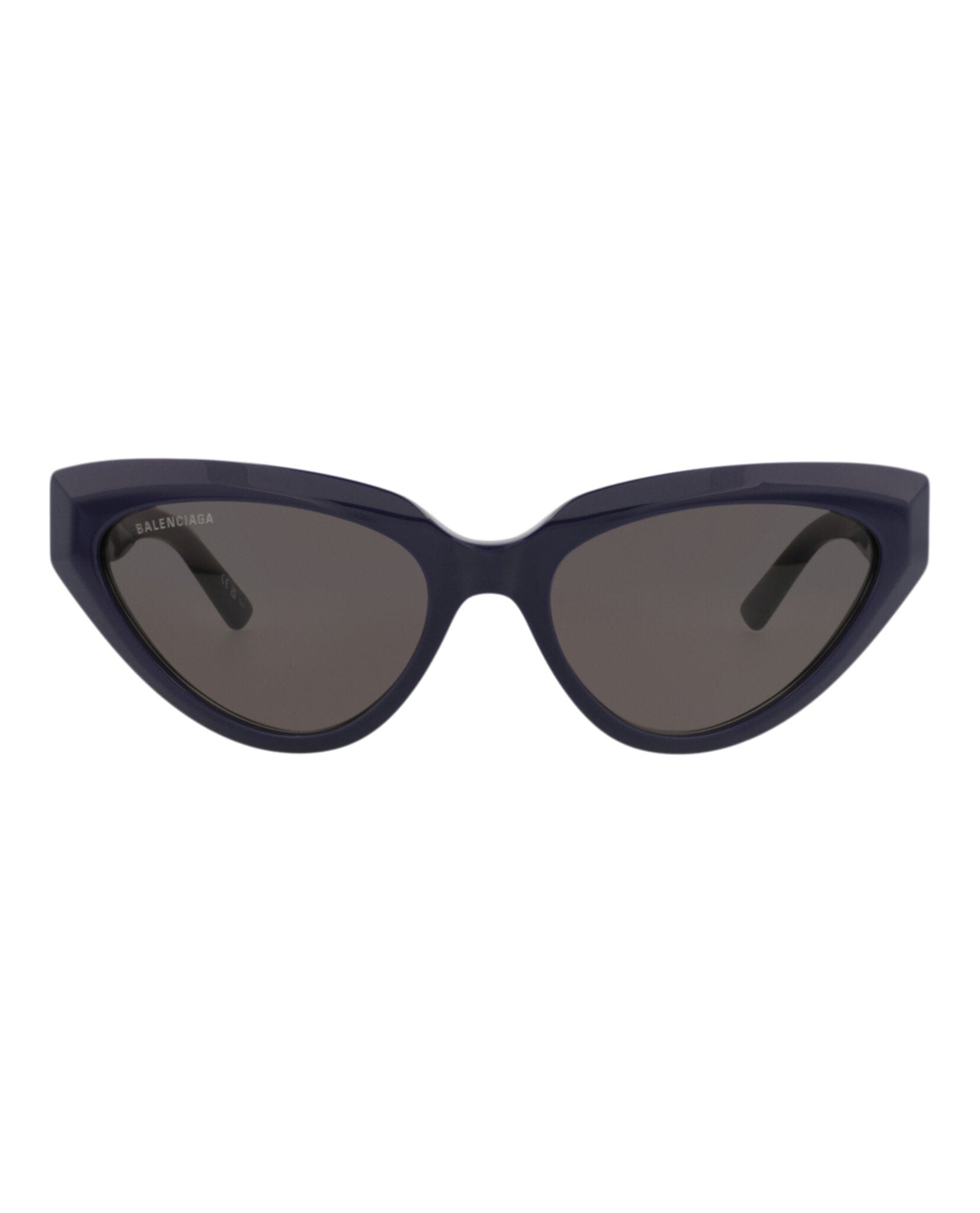Balenciaga Womens Cat Eye Blue Blue Grey Fashion Designer Eyewear