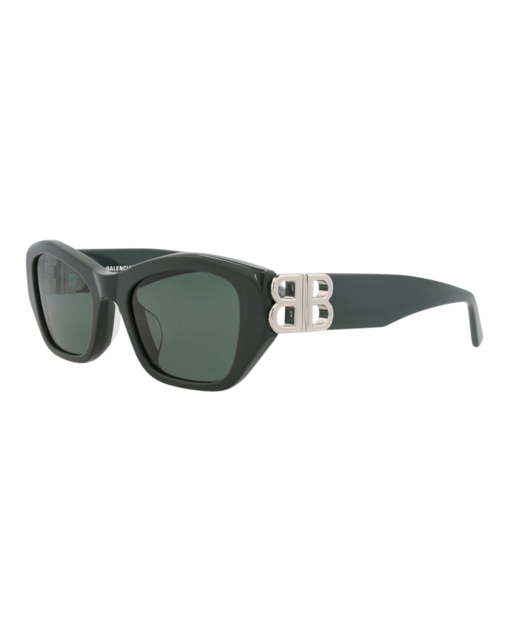 Balenciaga Womens Cat Eye Green Green Green Fashion Designer Eyewear