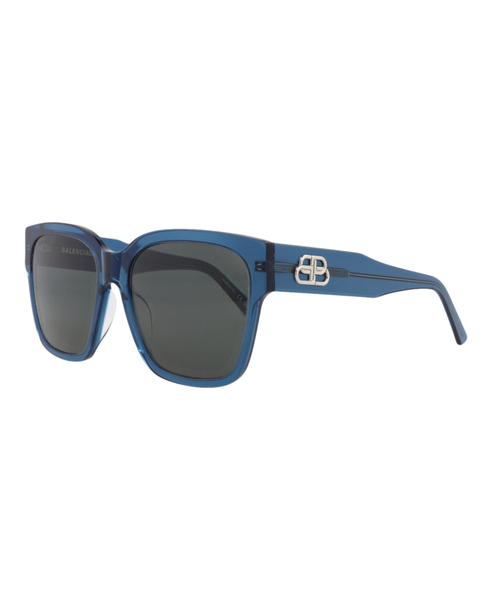 Balenciaga Womens Square/Rectangle Blue Blue Green Fashion Designer Eyewear