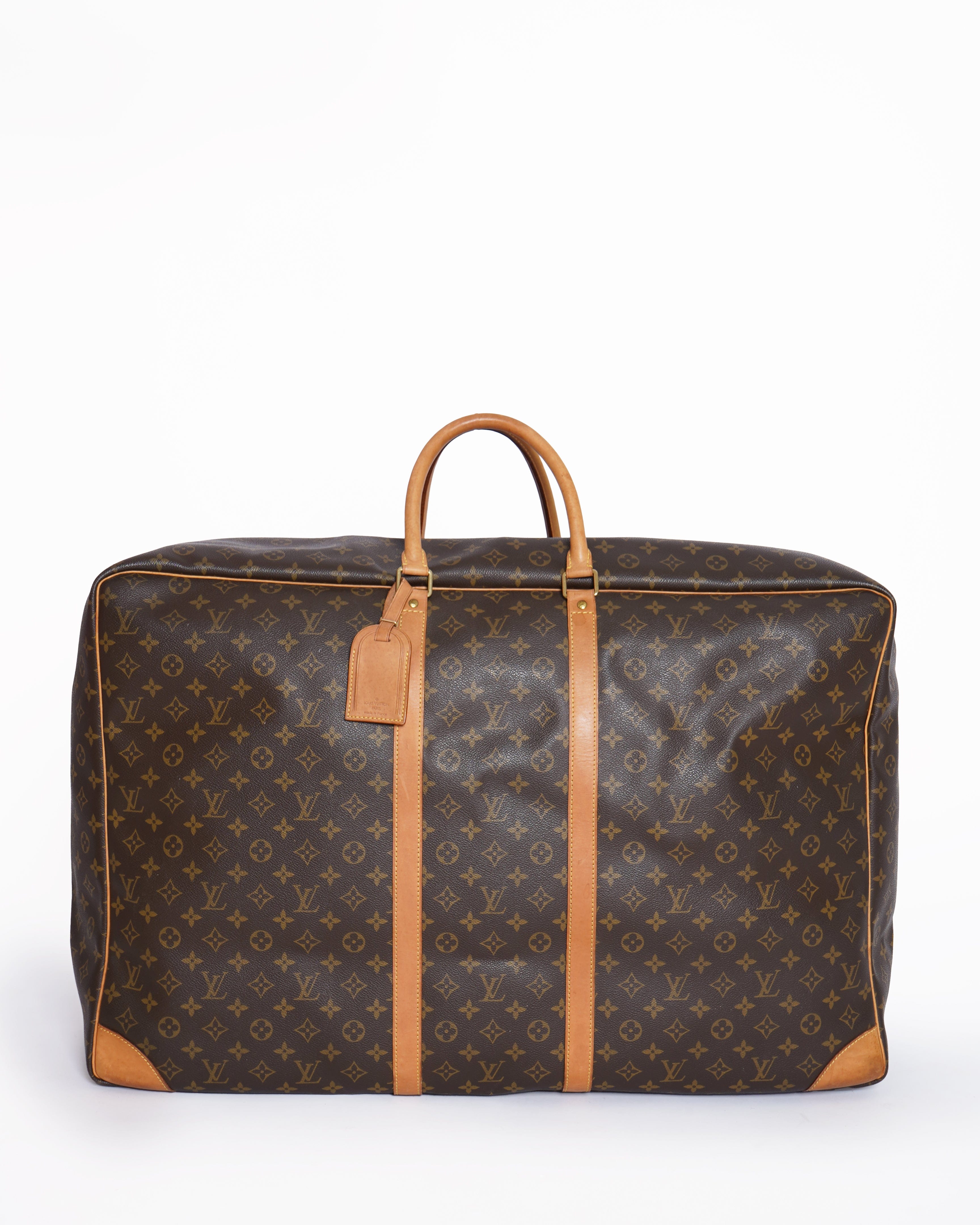 Louis vuitton keepall bandouliere travel bag in monogram canvas