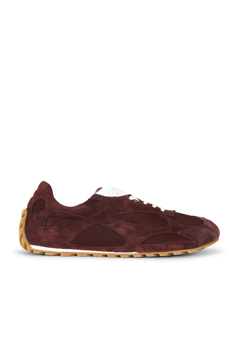 Bottega Veneta Orbit Flash Sneaker Soft Suede Nylon Nappa