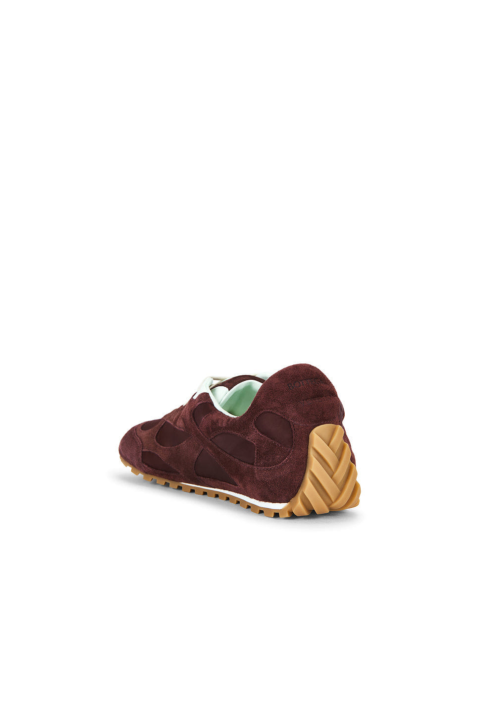 Bottega Veneta Orbit Flash Sneaker Soft Suede Nylon Nappa