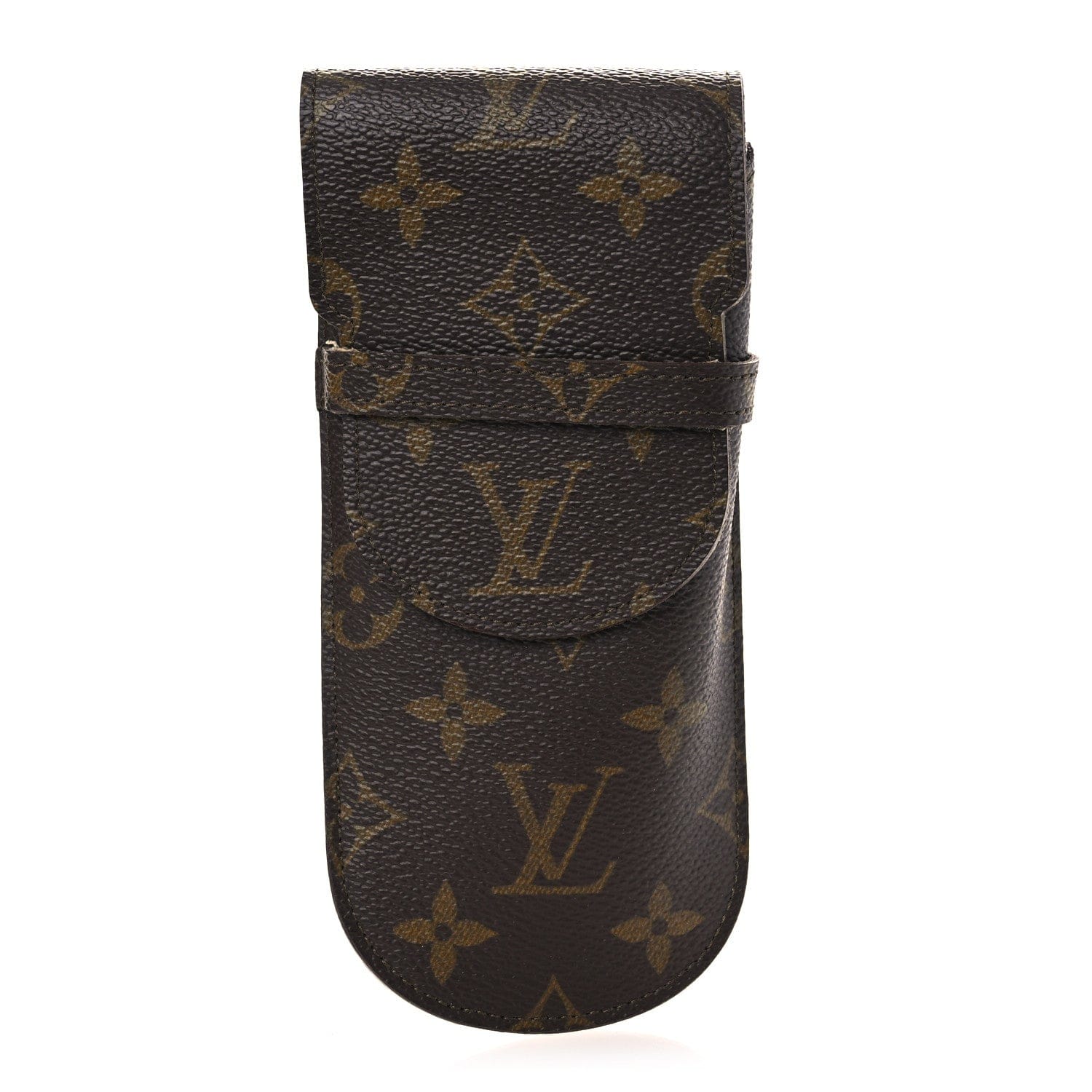 Louis Vuitton Monogram Glasses Sunglasses Case w Flap