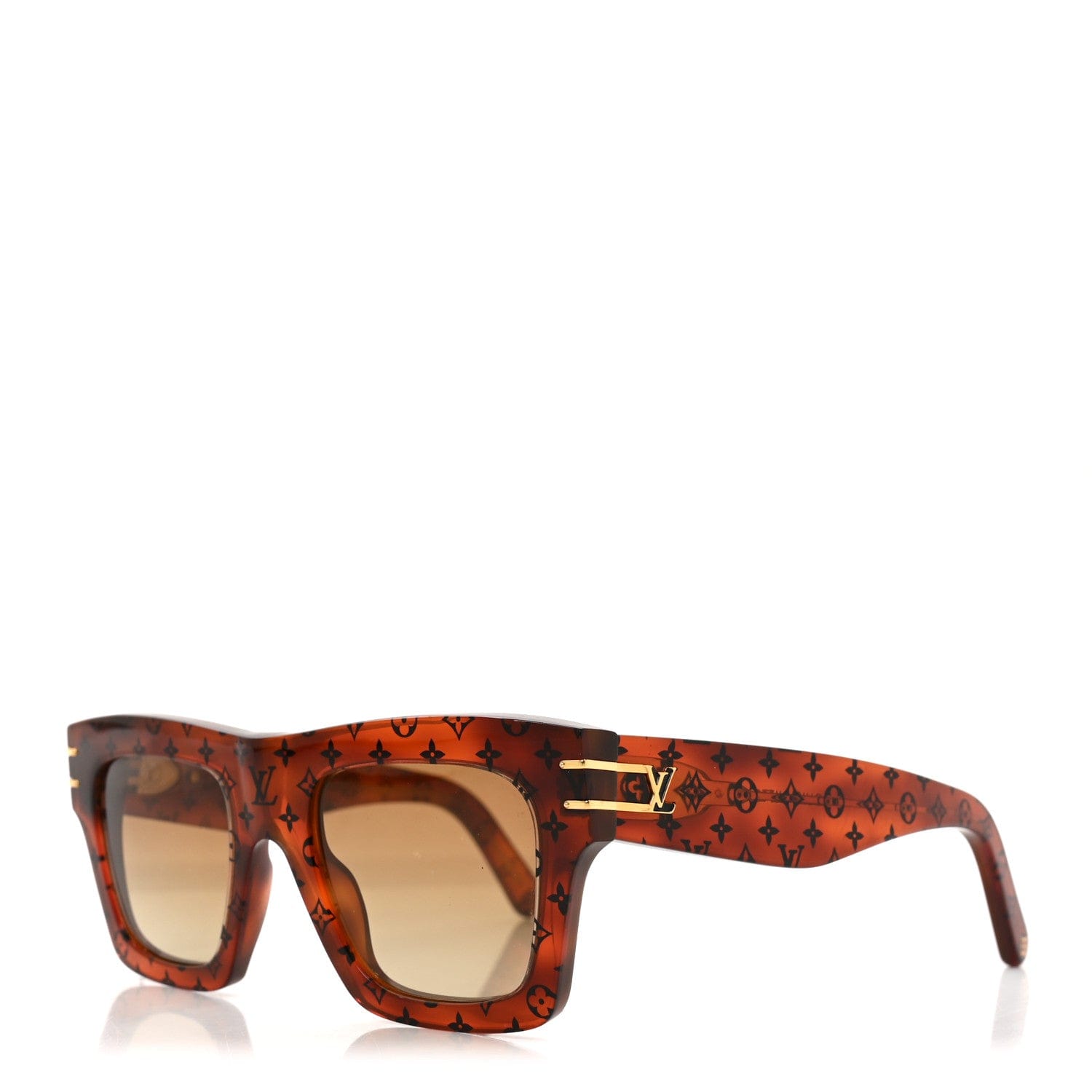 Louis Vuitton Acetate Blade Sunglasses Z1483W Tortoise