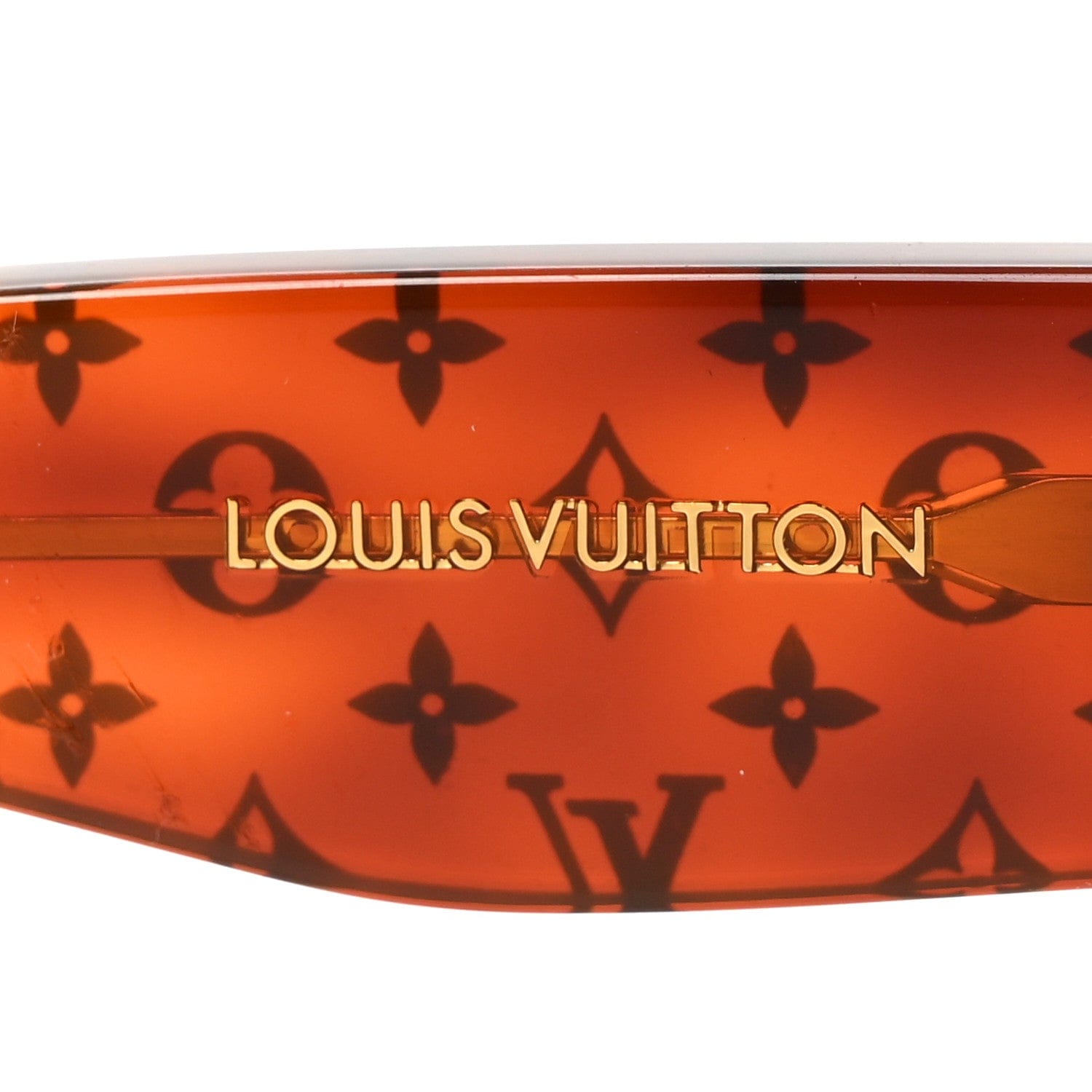 Louis Vuitton Acetate Blade Sunglasses Z1483W Tortoise