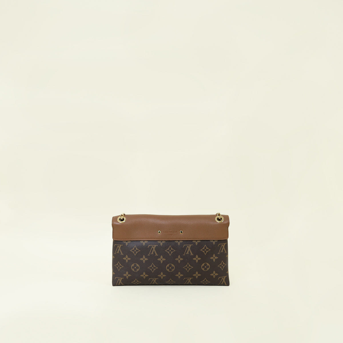 Louis Vuitton Brown Pallas Chain Shoulder Bag