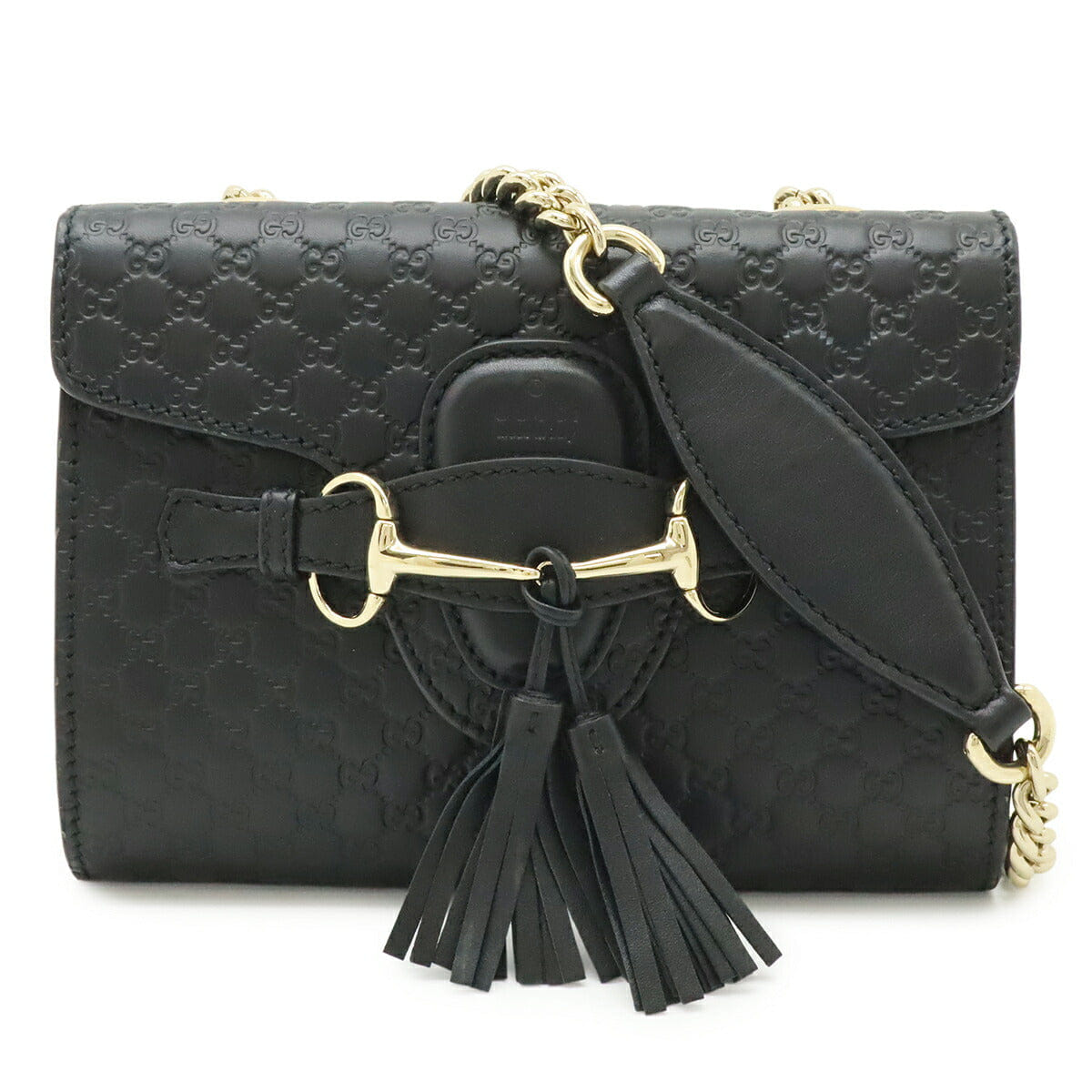 Gucci Microguccissima Emily Leather Shoulder Bag
