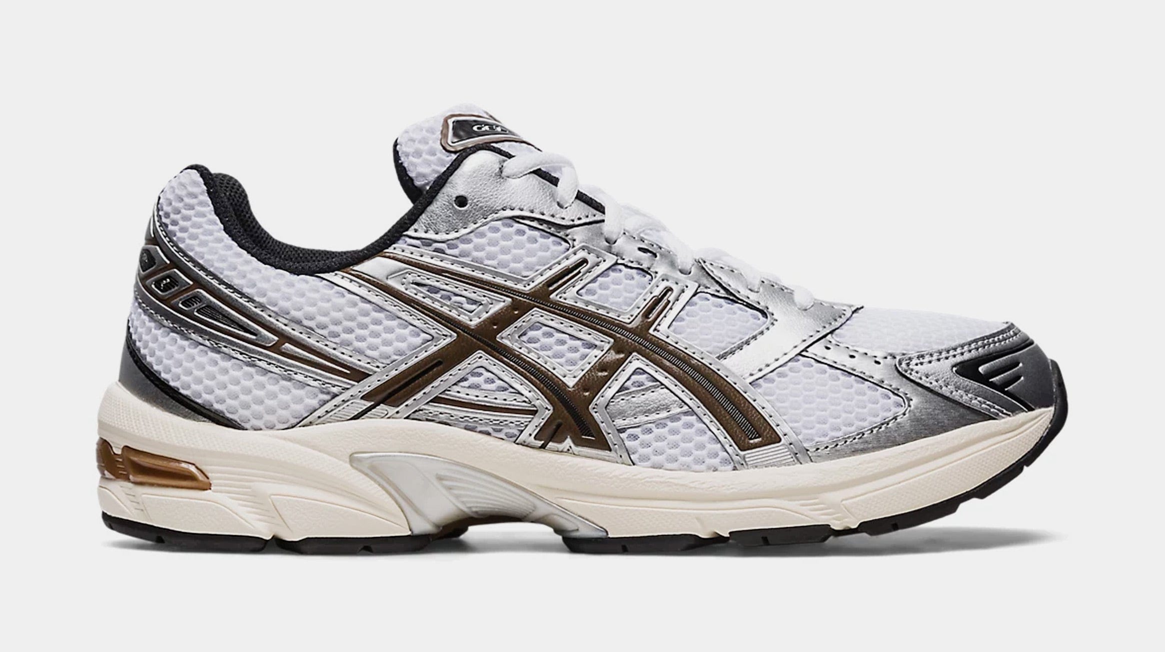ASICS Gel 1130 Mens Running Shoes (White/Clay Canyon) Free Shipping