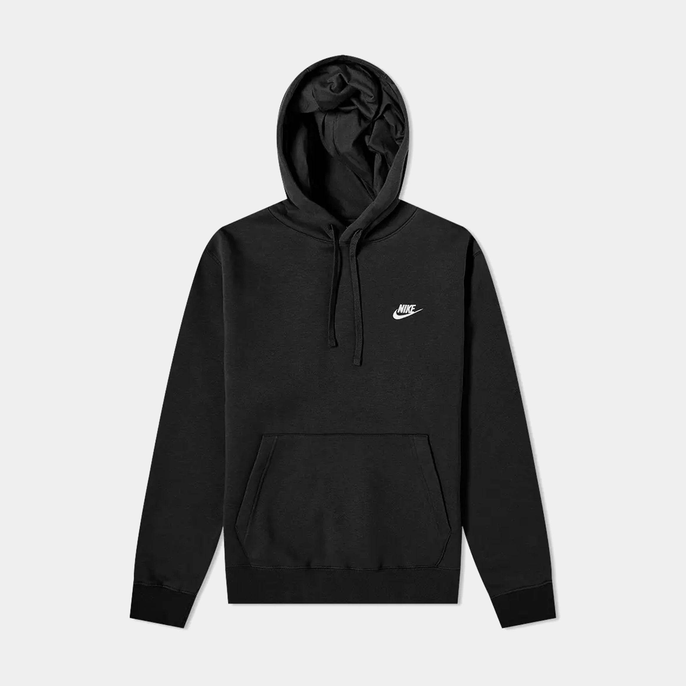 Nike Sportswear Club Fleece Pullover Mens Hoodie (Black)