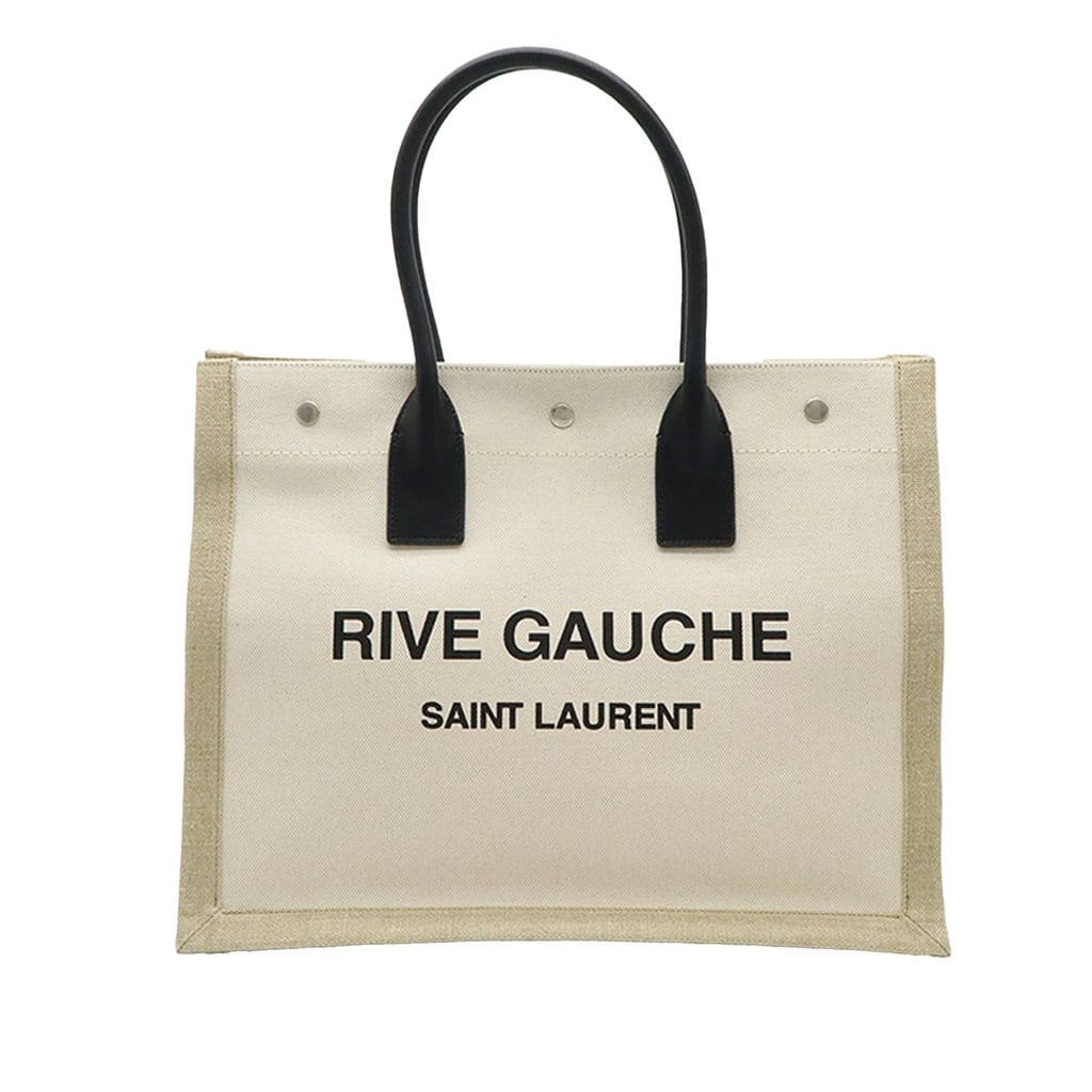 Saint Laurent Small Canvas Rive Gauche Tote