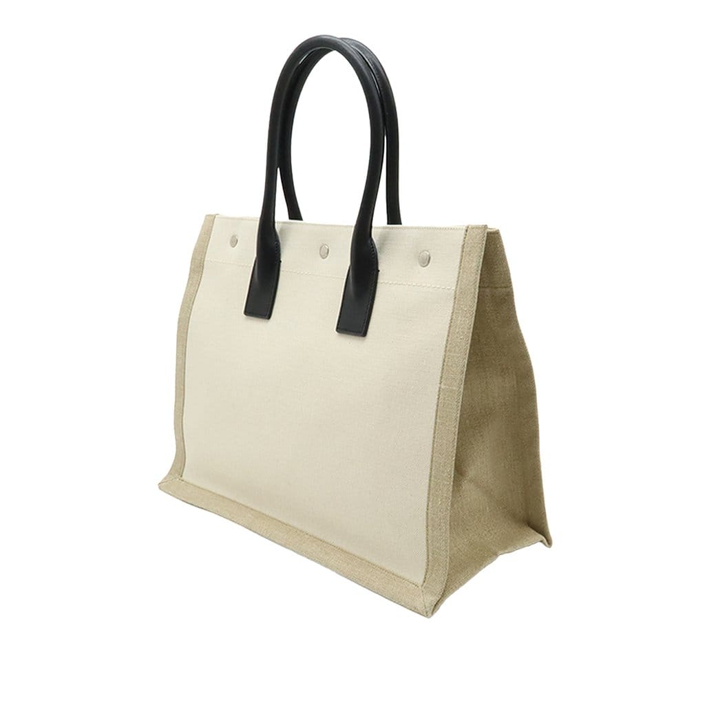 Saint Laurent Small Canvas Rive Gauche Tote