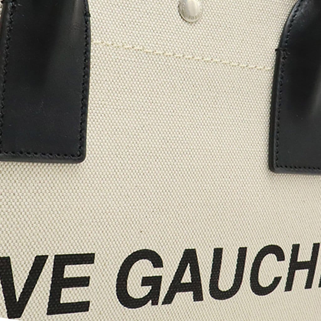 Saint Laurent Small Canvas Rive Gauche Tote