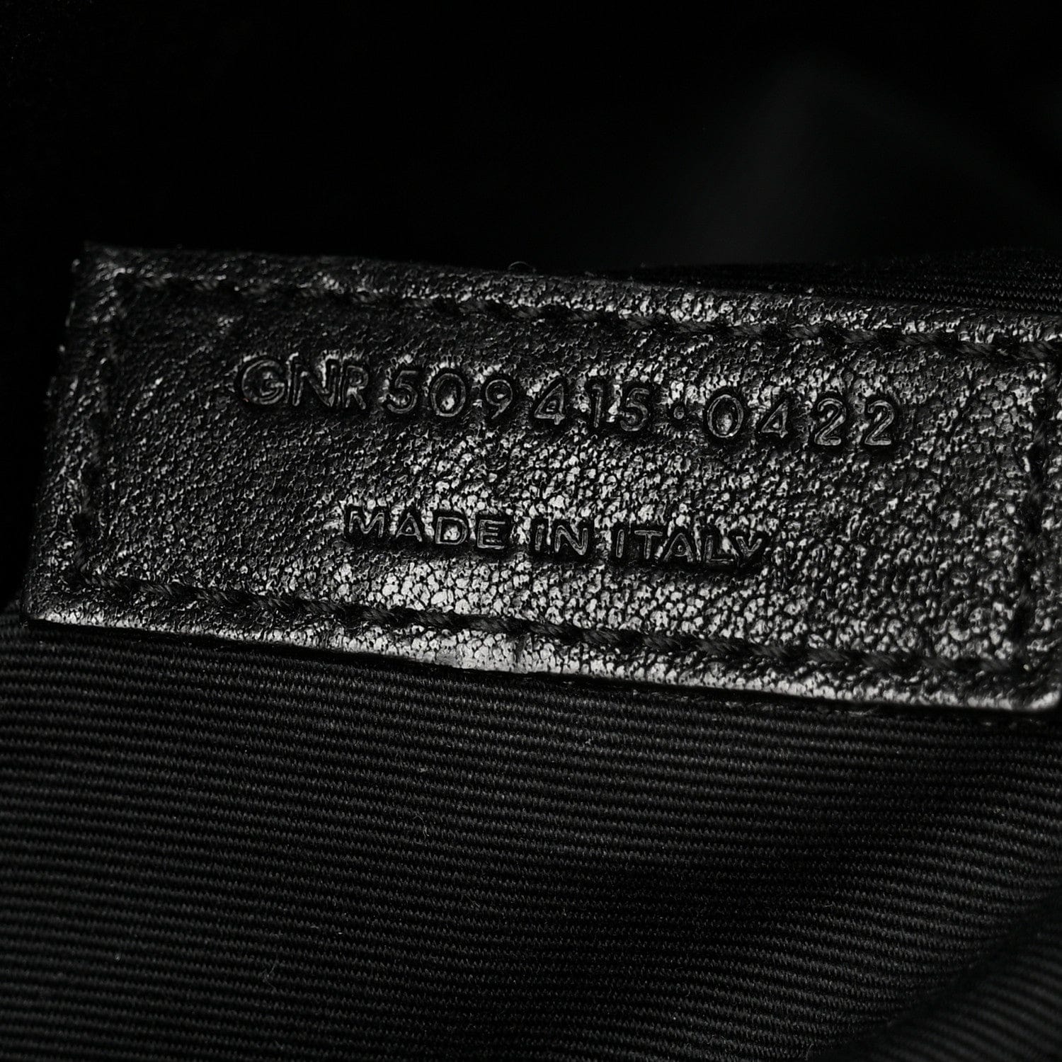 Saint Laurent Raffia Linen Calfskin Rive Gauche Tote Black