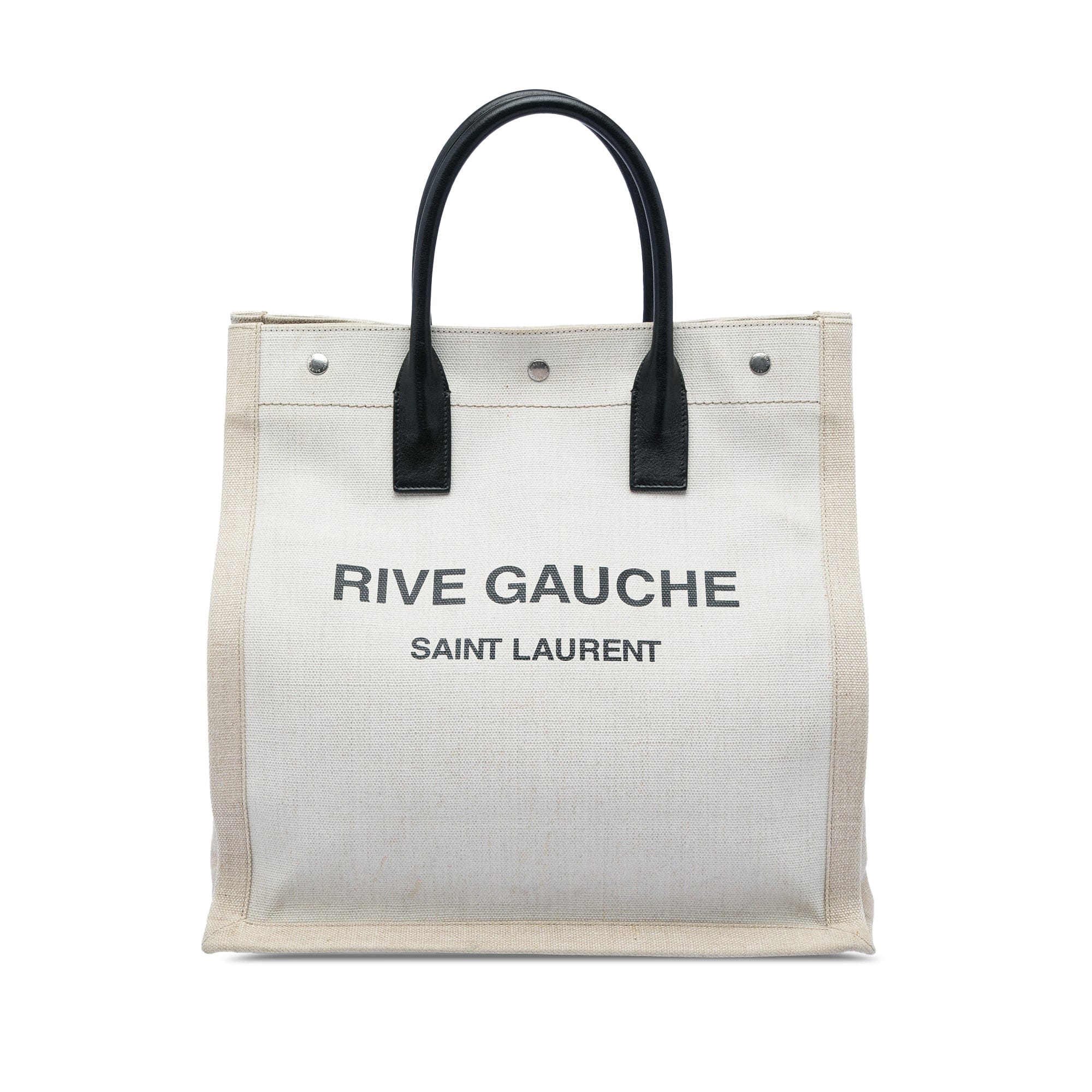 Saint Laurent Mixed Fibers Rive Gauche North South Tote