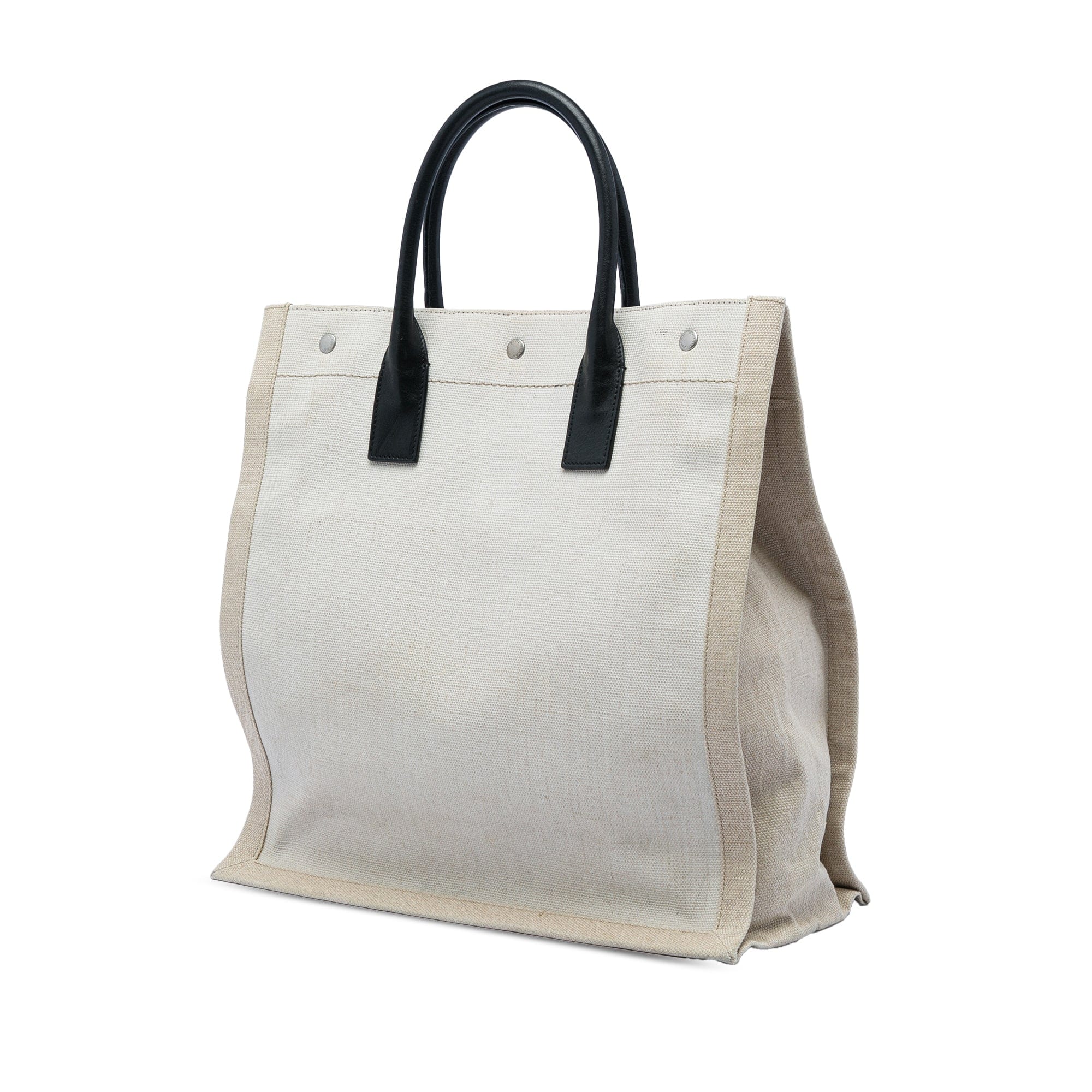 Saint Laurent Mixed Fibers Rive Gauche North South Tote