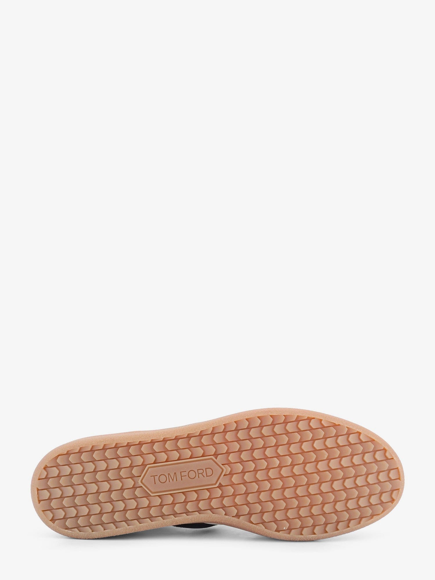 TOM FORD Archer suede and leather low - top sneakers
