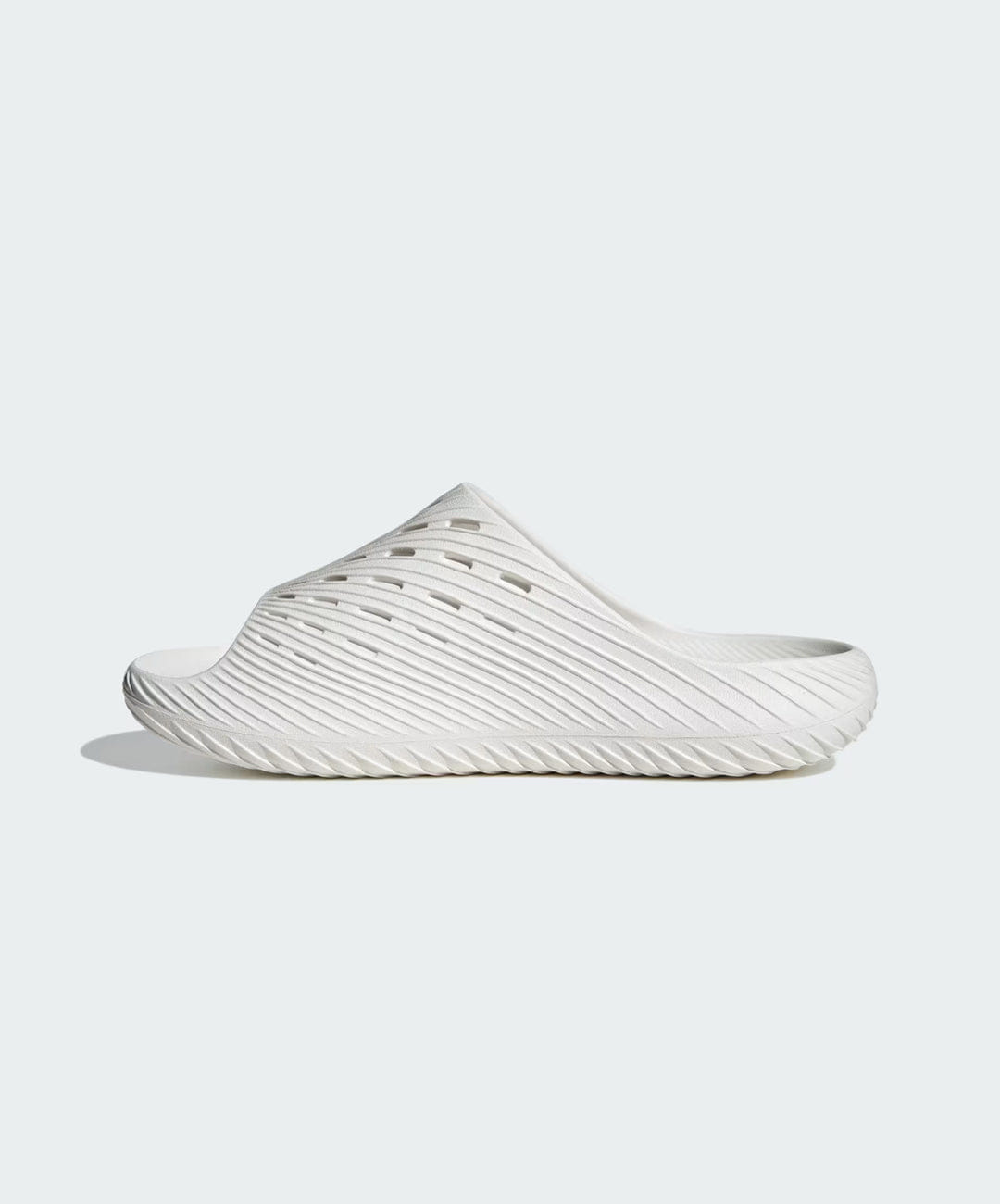ADIDAS | PURECHILL SLIDES { CLOUD WHITE/CORE BLACK/CORE BLACK
