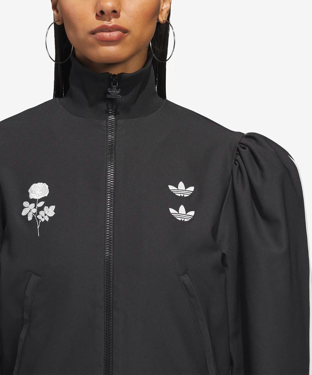 ADIDAS ORIGINALS | x WILLY CHAVARRIA BLOUSE TRACK JACKET { BLACK