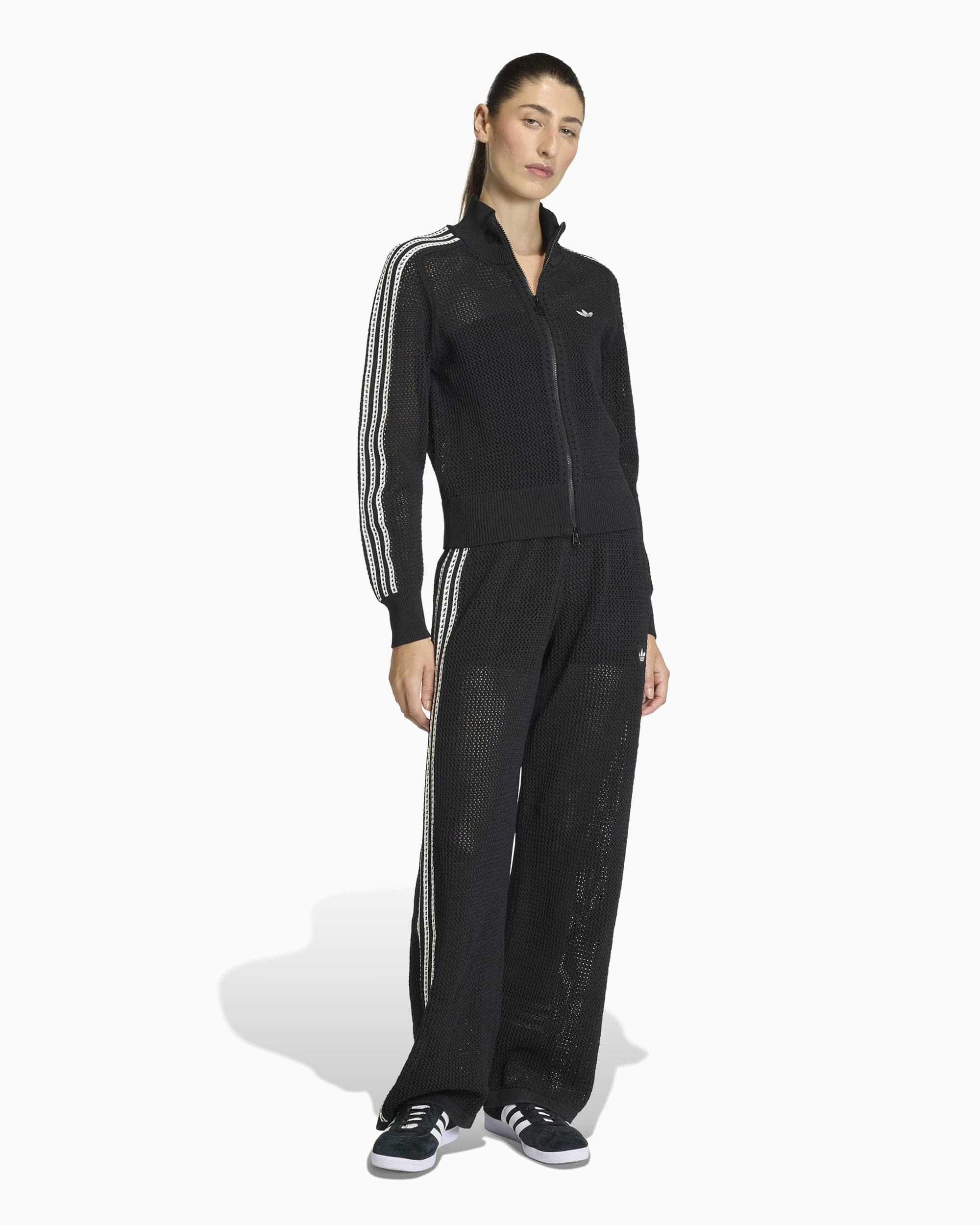 adidas Chaqueta de chandal adidas Firebird Crochet para mujer