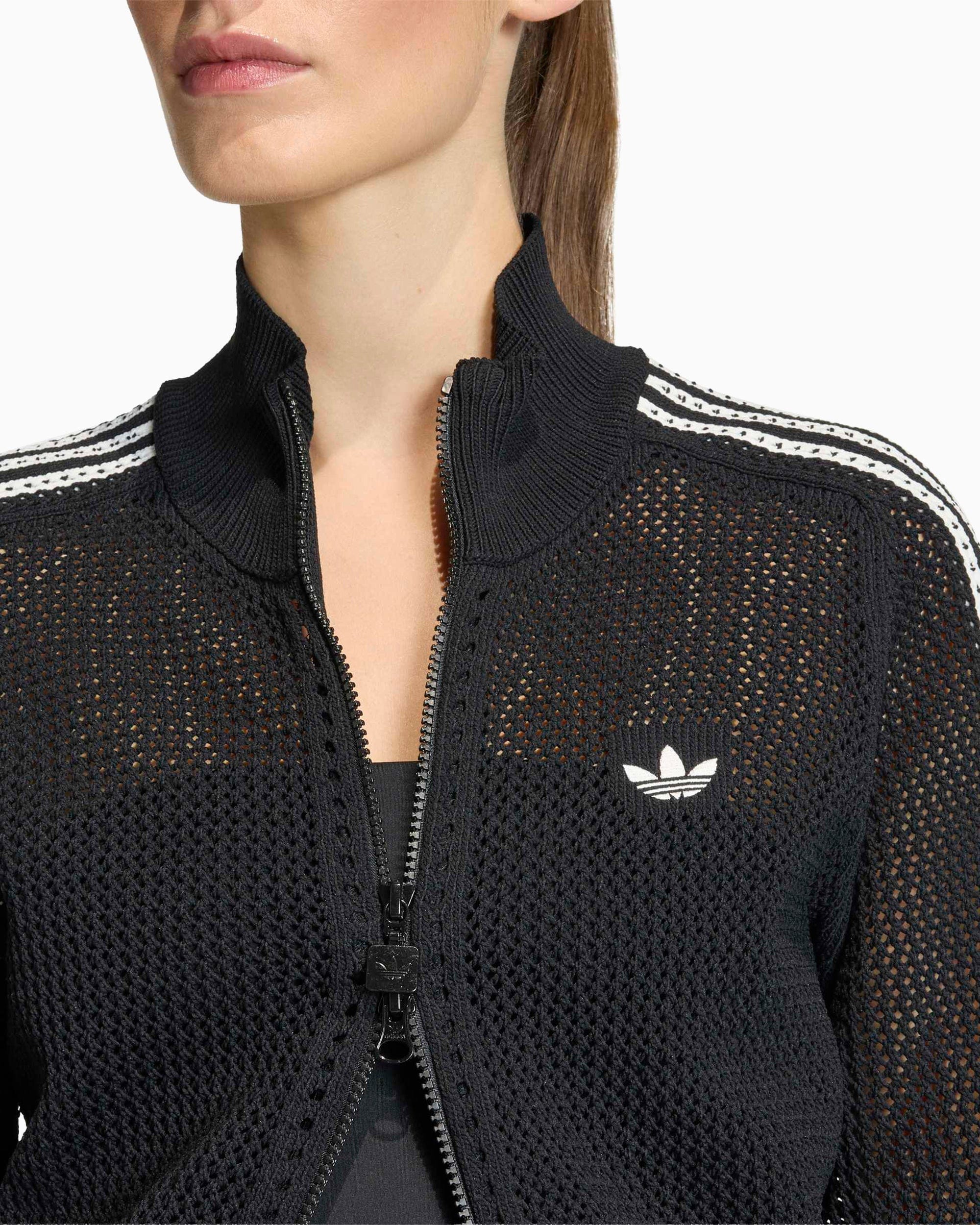adidas Chaqueta de chandal adidas Firebird Crochet para mujer