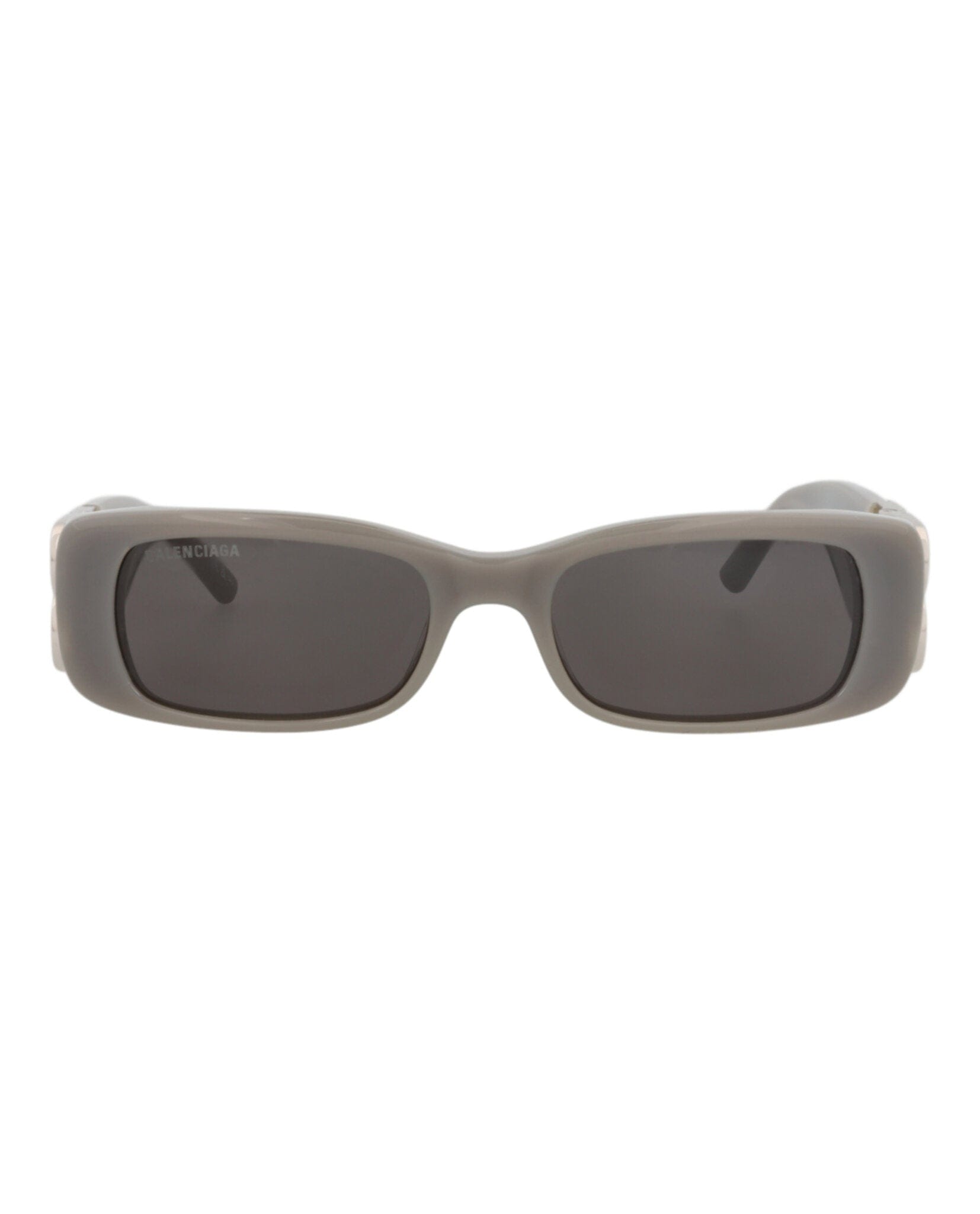 Balenciaga Womens Square/Rectangle Grey Silver Grey Fashion Designer Eyewear