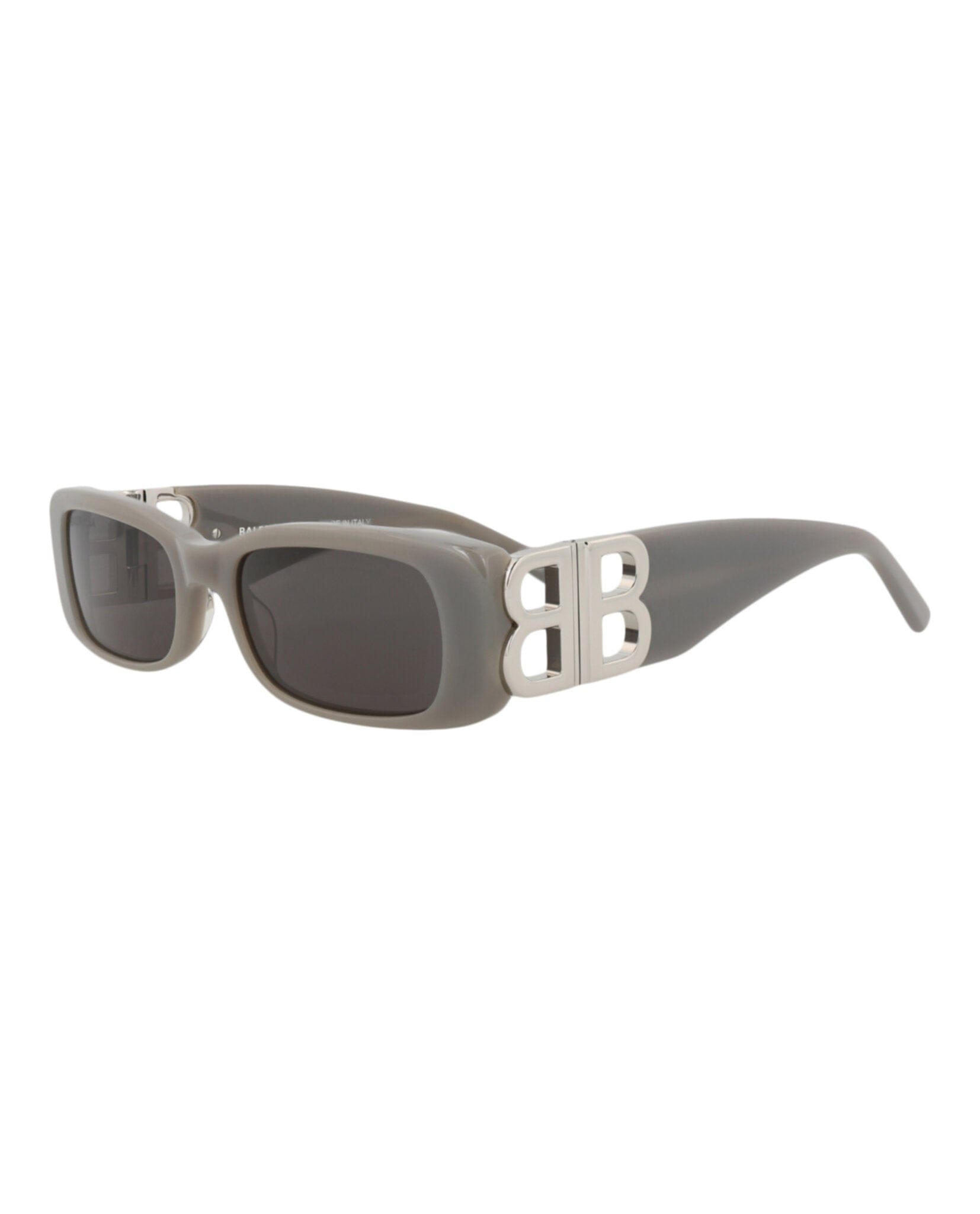 Balenciaga Womens Square/Rectangle Grey Silver Grey Fashion Designer Eyewear