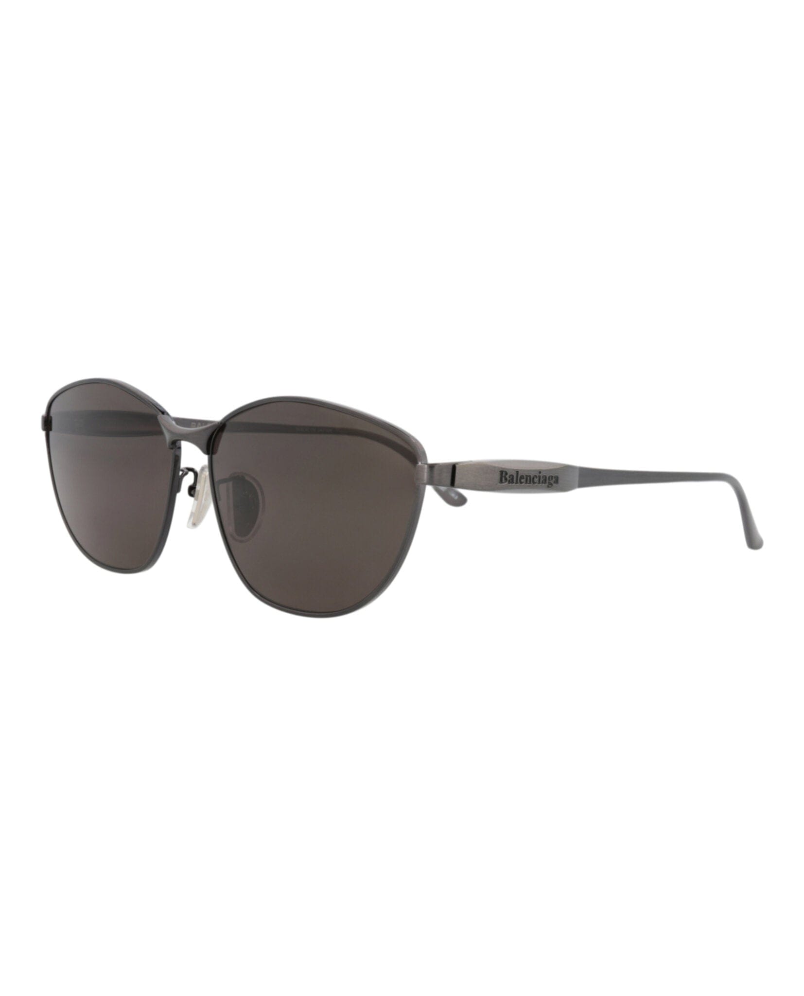 Balenciaga Womens Cat Eye Grey Grey Grey Fashion Designer Eyewear