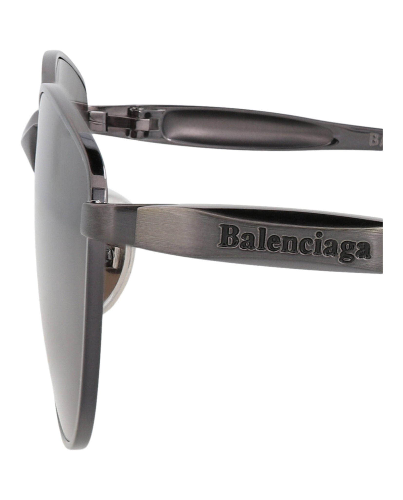 Balenciaga Womens Cat Eye Grey Grey Grey Fashion Designer Eyewear