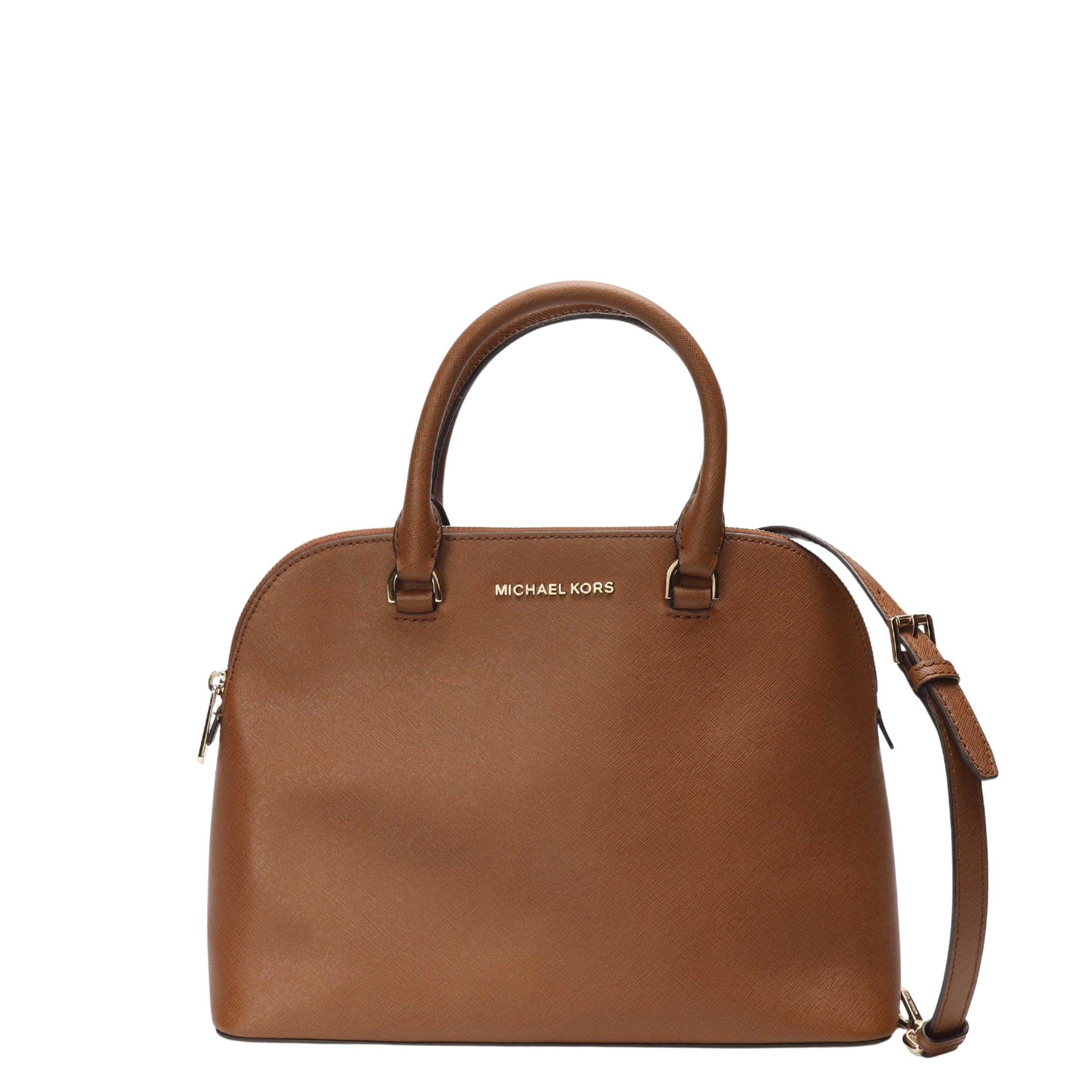 Michael Kors Brown Cindy Cross Body Satchel