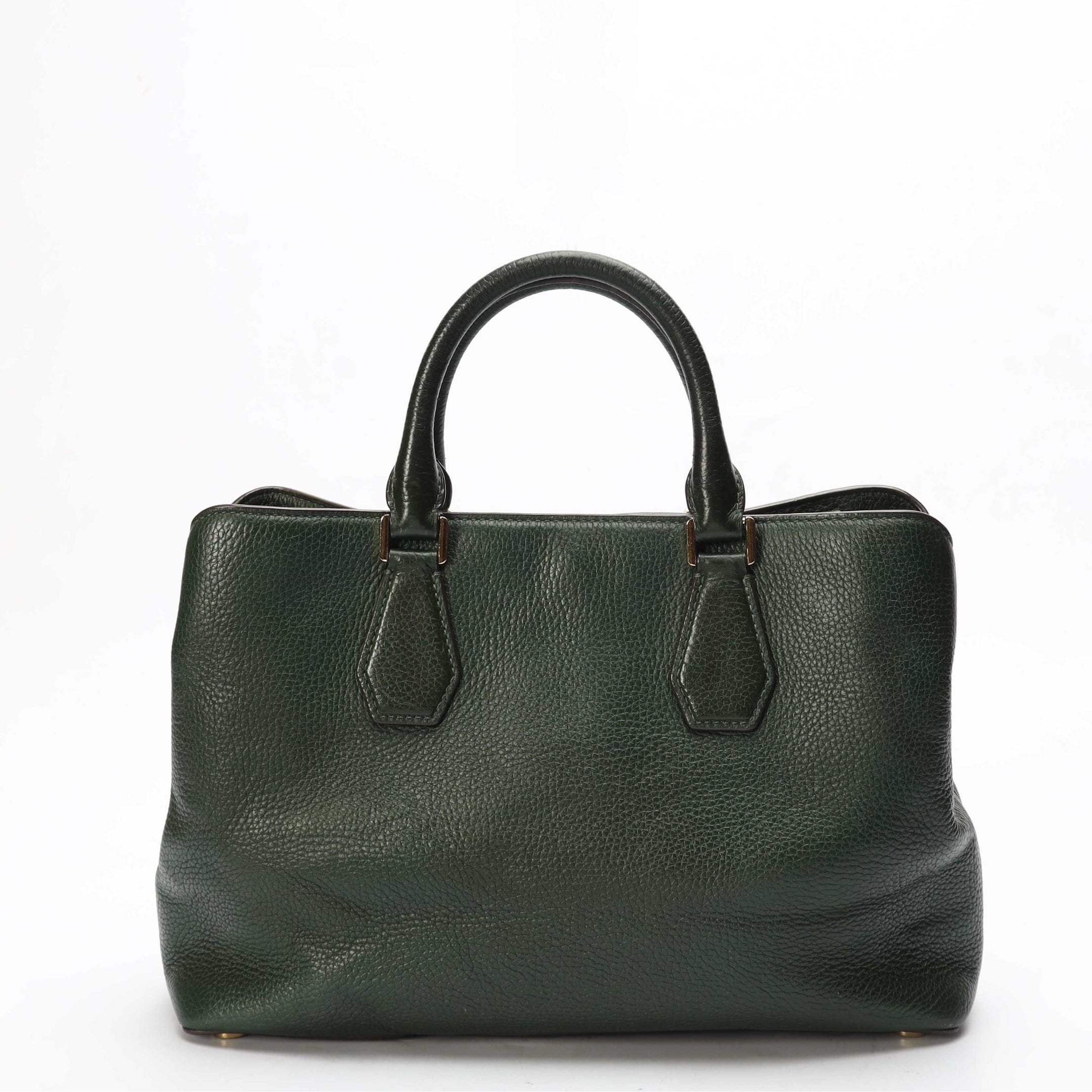 Michael Kors Camille Large Green Satchel