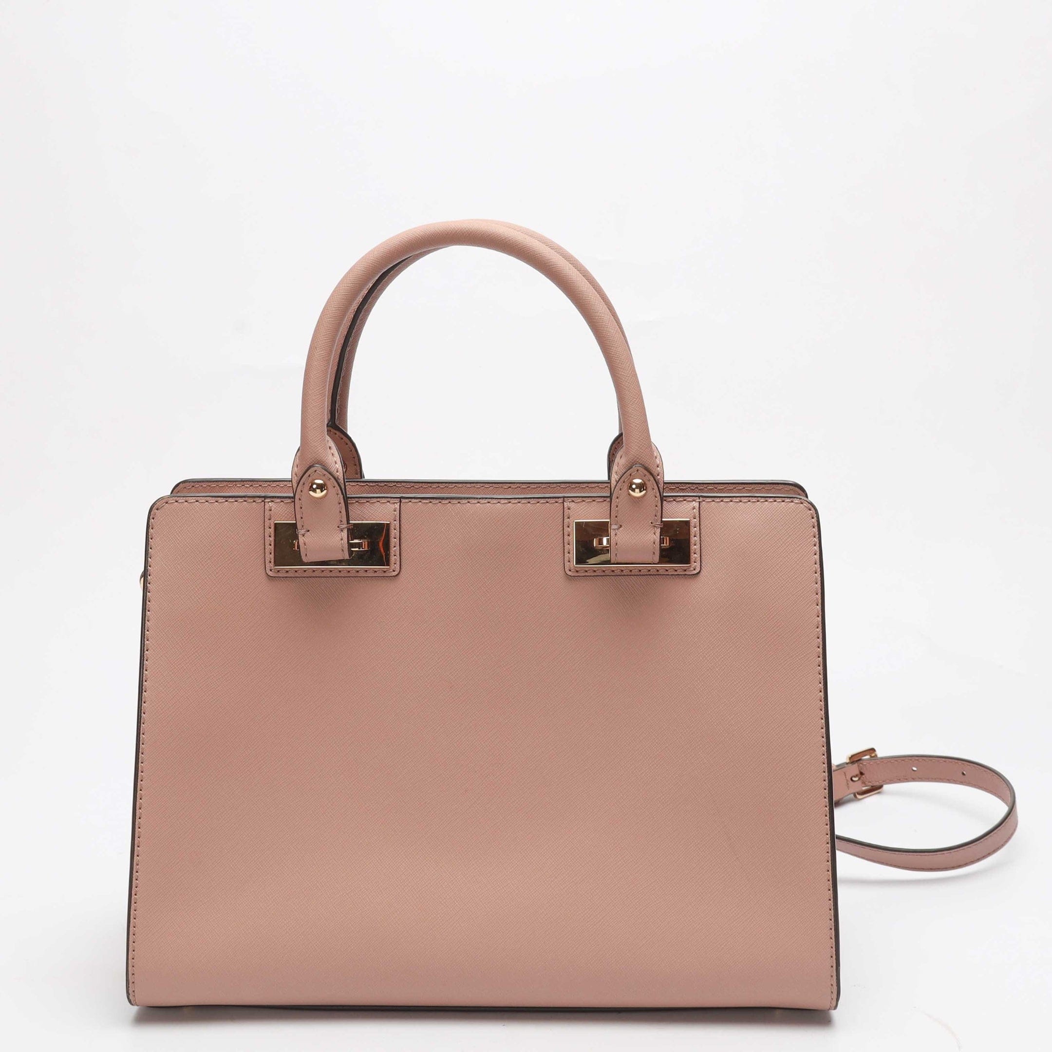 Michael Kors Quinn Pink Large Convertible Satchel
