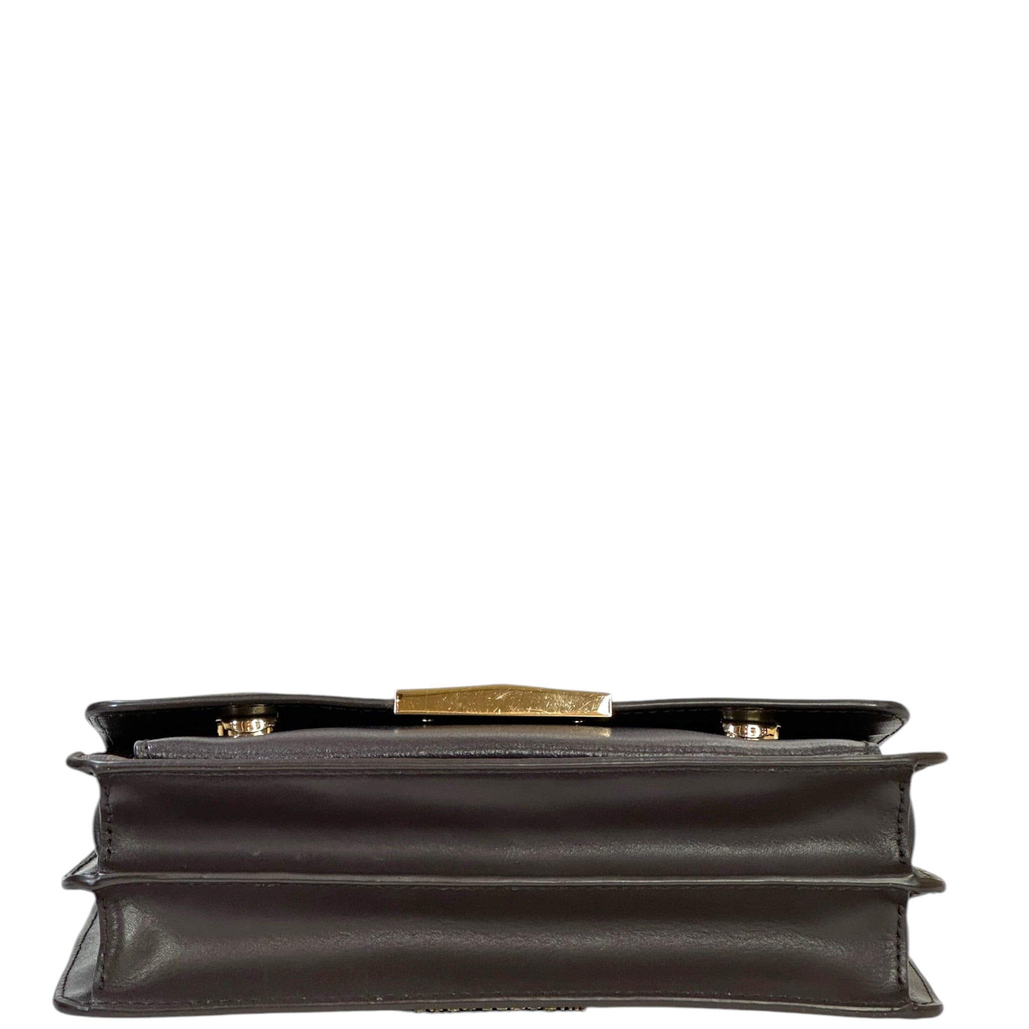 Michael Kors Jade Brand Print Sling Bag Brown Monogram Canvas