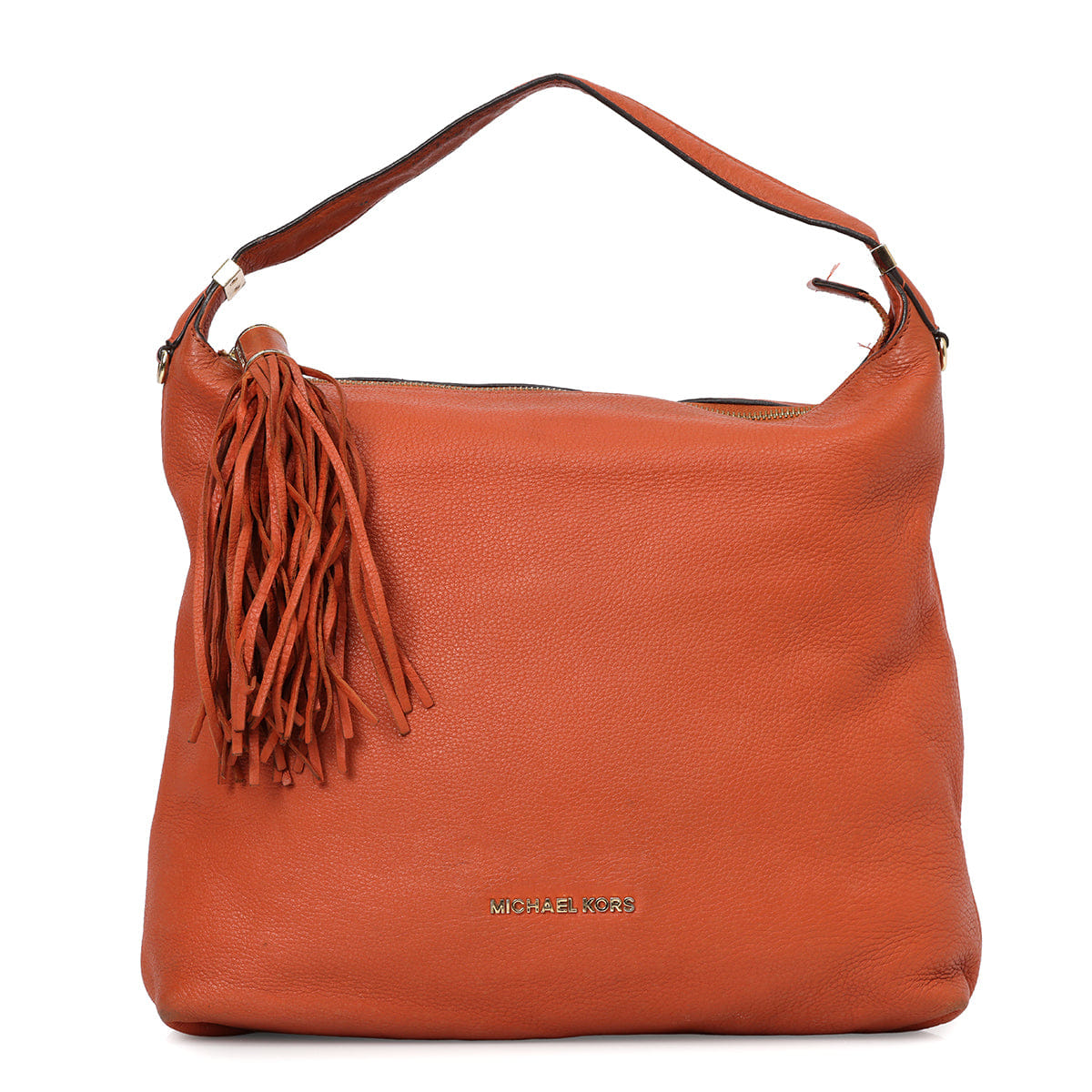 Michael Kors Brick Bedford Medium Hobo Bag