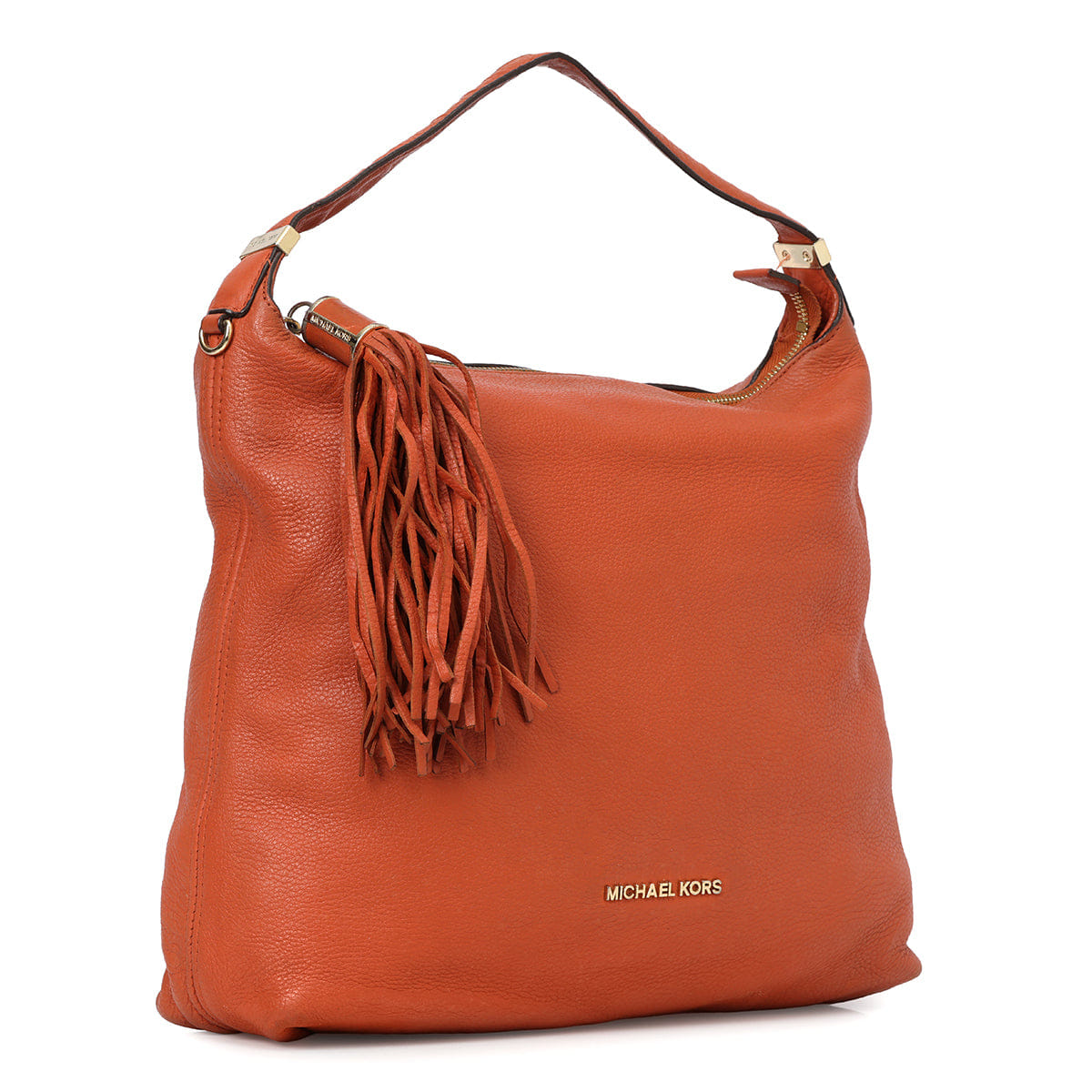 Michael Kors Brick Bedford Medium Hobo Bag