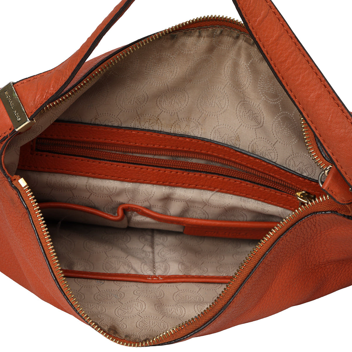 Michael Kors Brick Bedford Medium Hobo Bag