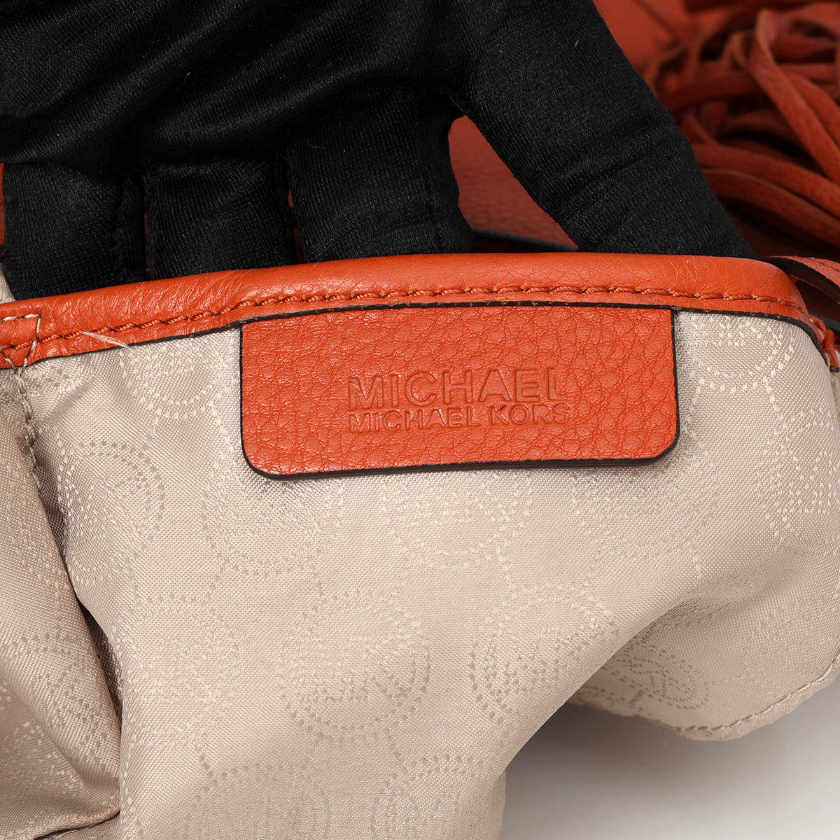 Michael Kors Brick Bedford Medium Hobo Bag