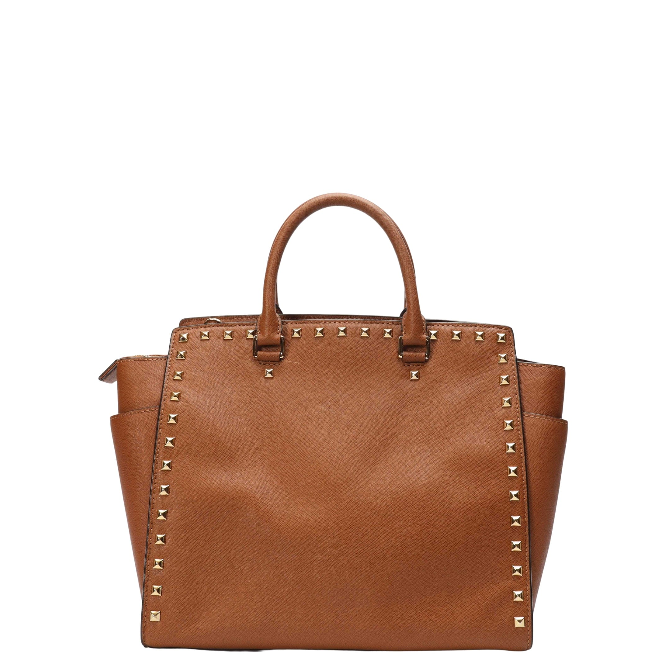 Michael Kors Studded Selma Satchel