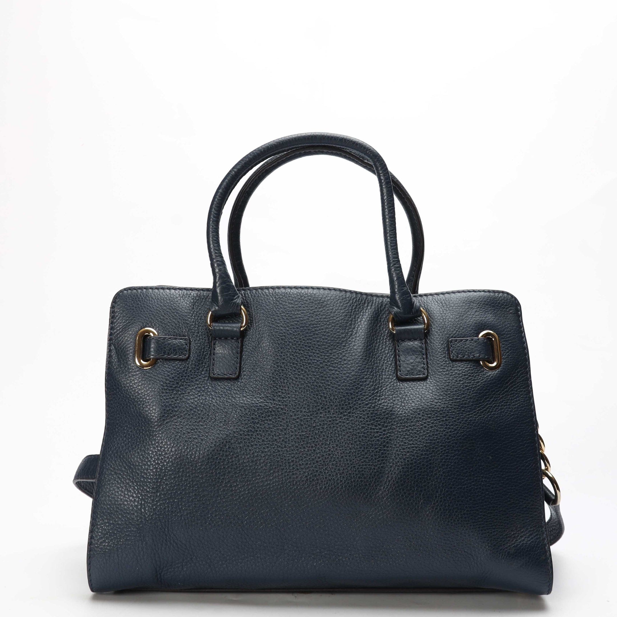 Michael Kors Navy Hamilton Satchel