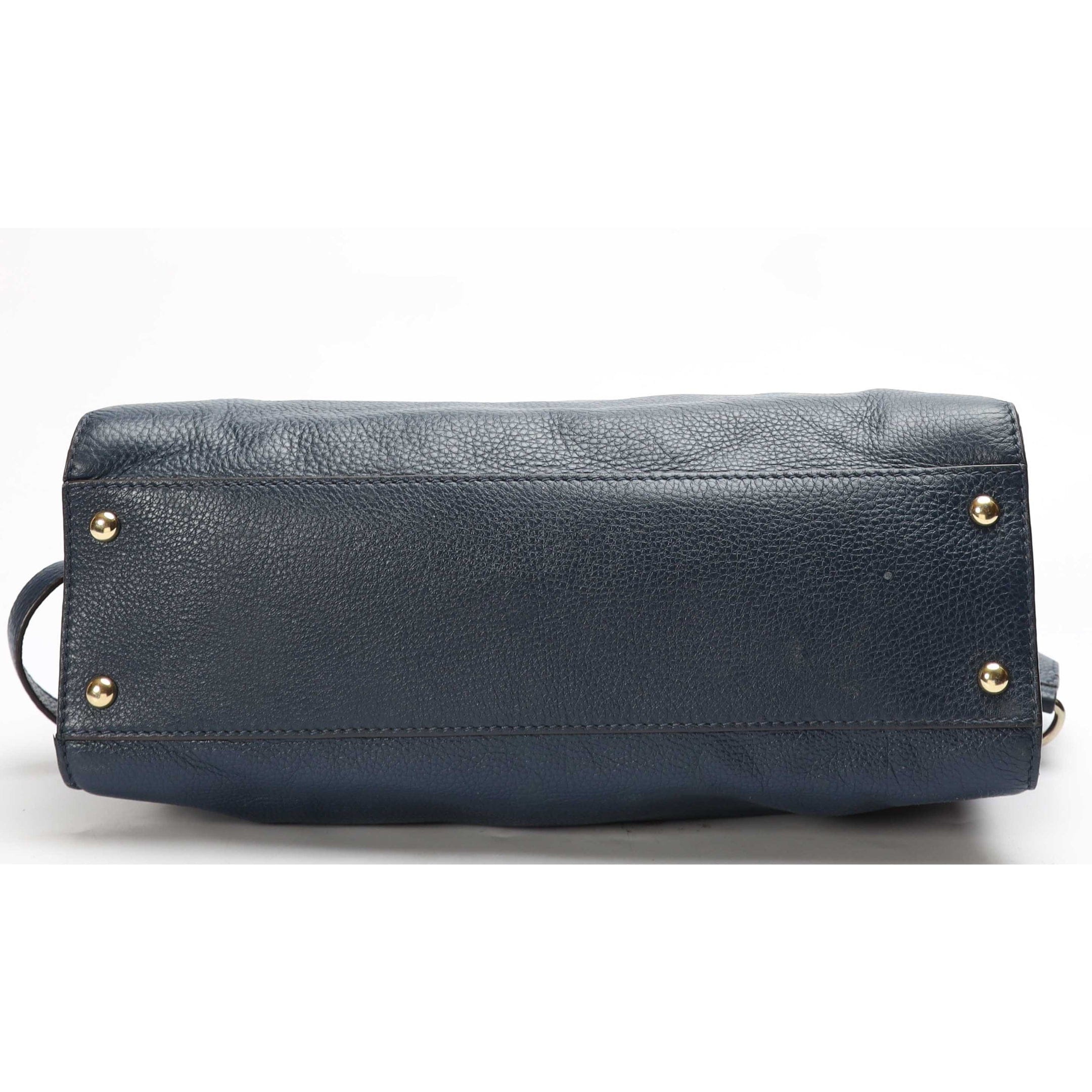 Michael Kors Navy Hamilton Satchel