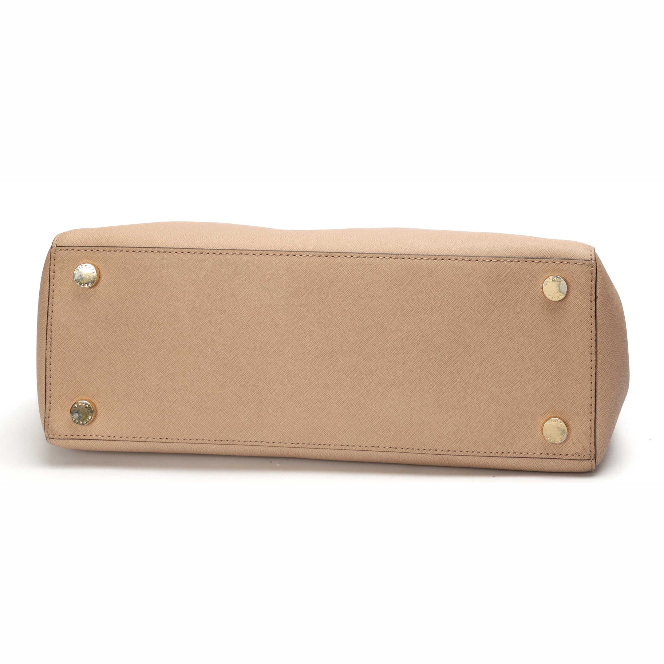 Michael Kors Beige Sutton Convertible Satchel