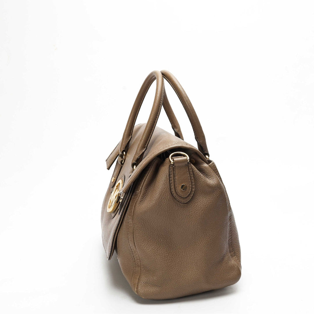 Michael Kors Margo Beige Satchel Sling