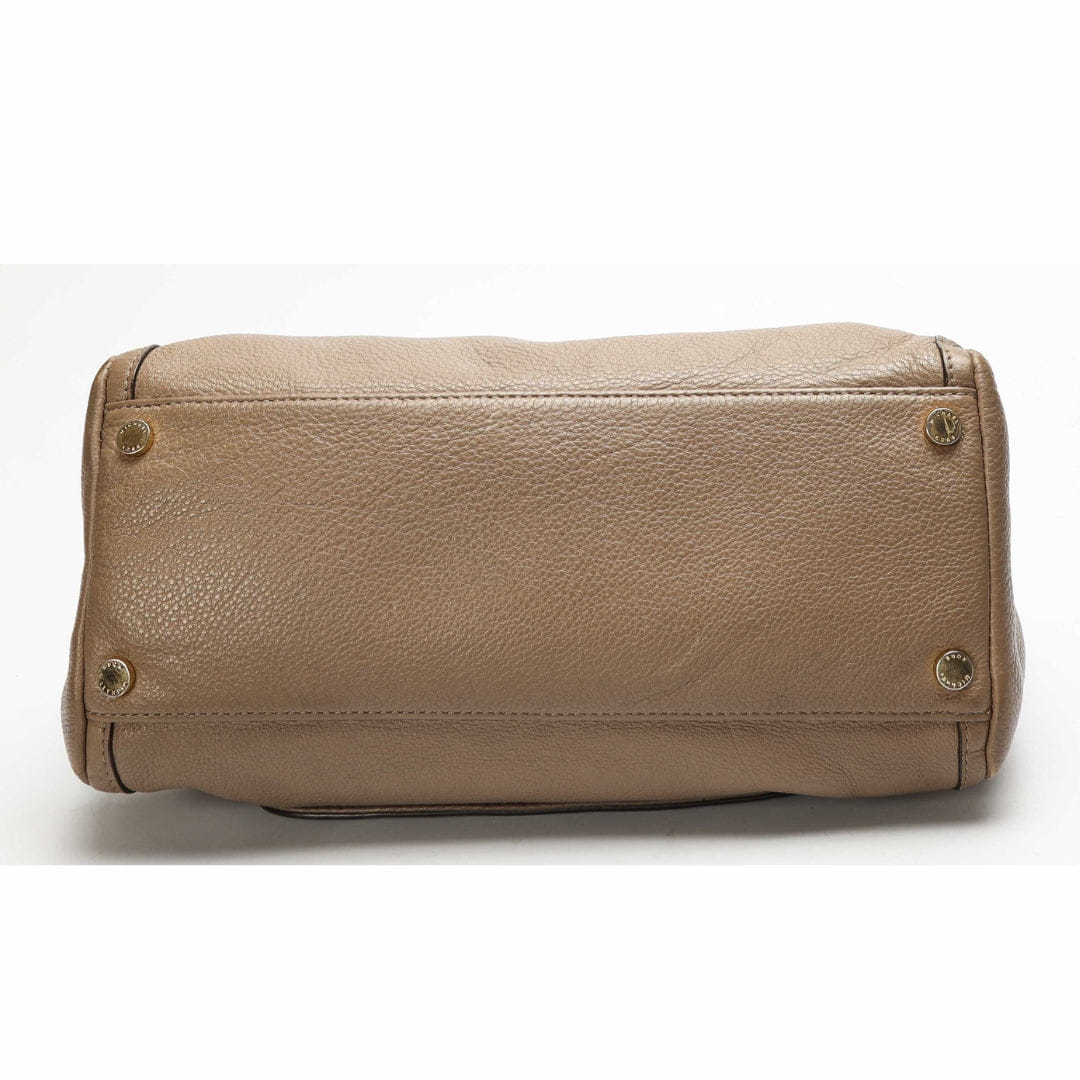 Michael Kors Margo Beige Satchel Sling