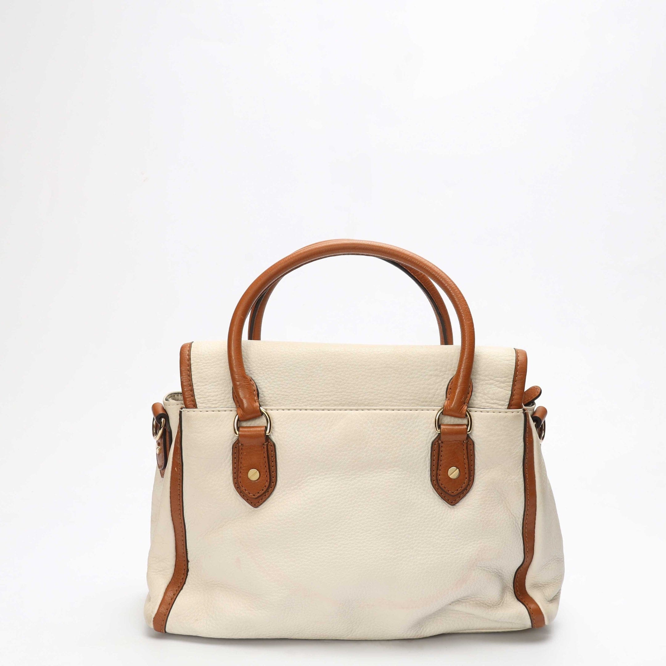Michael Kors Margo Vanilla Acorn Satchel