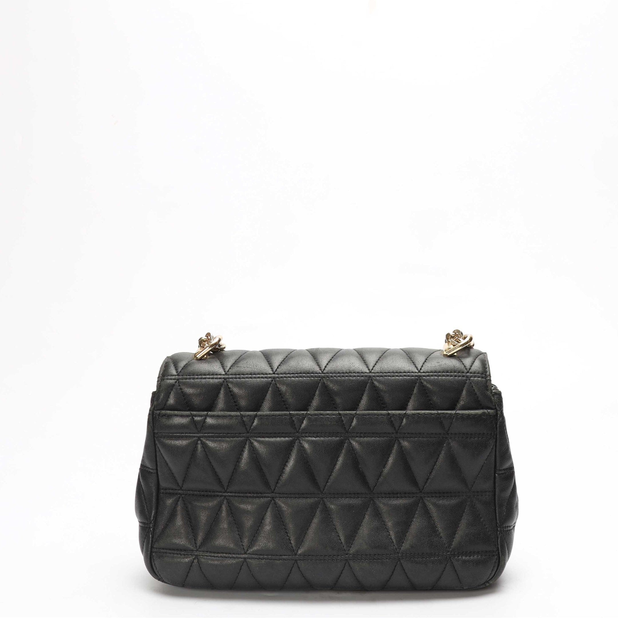 Michael Kors Black Quilted Sling