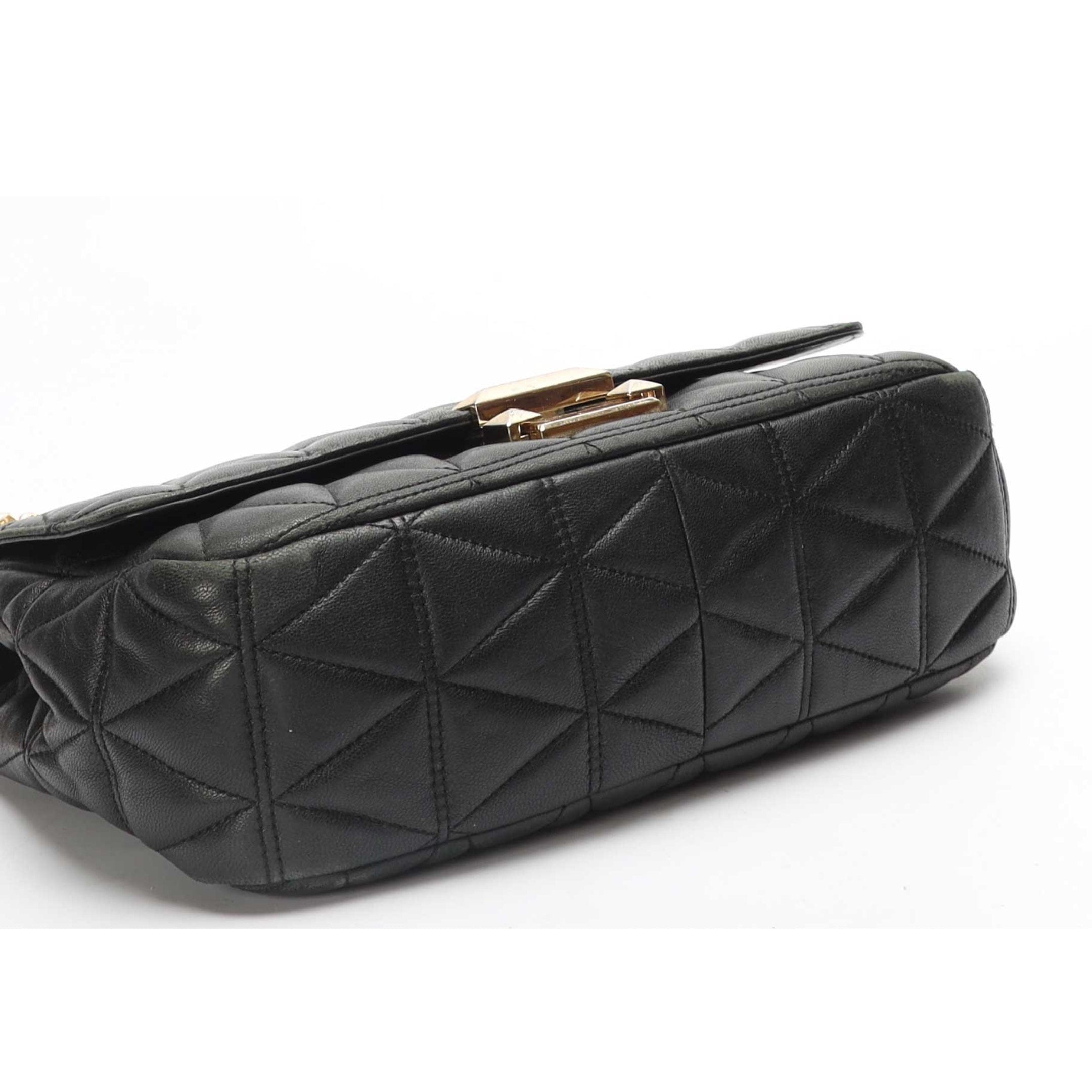 Michael Kors Black Quilted Sling