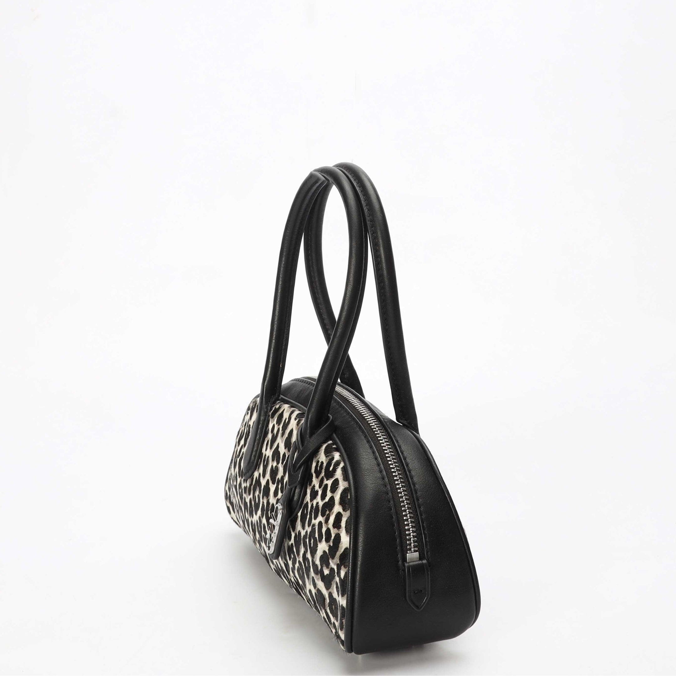 Michael Kors Lulu Small Leopard Print Satchel